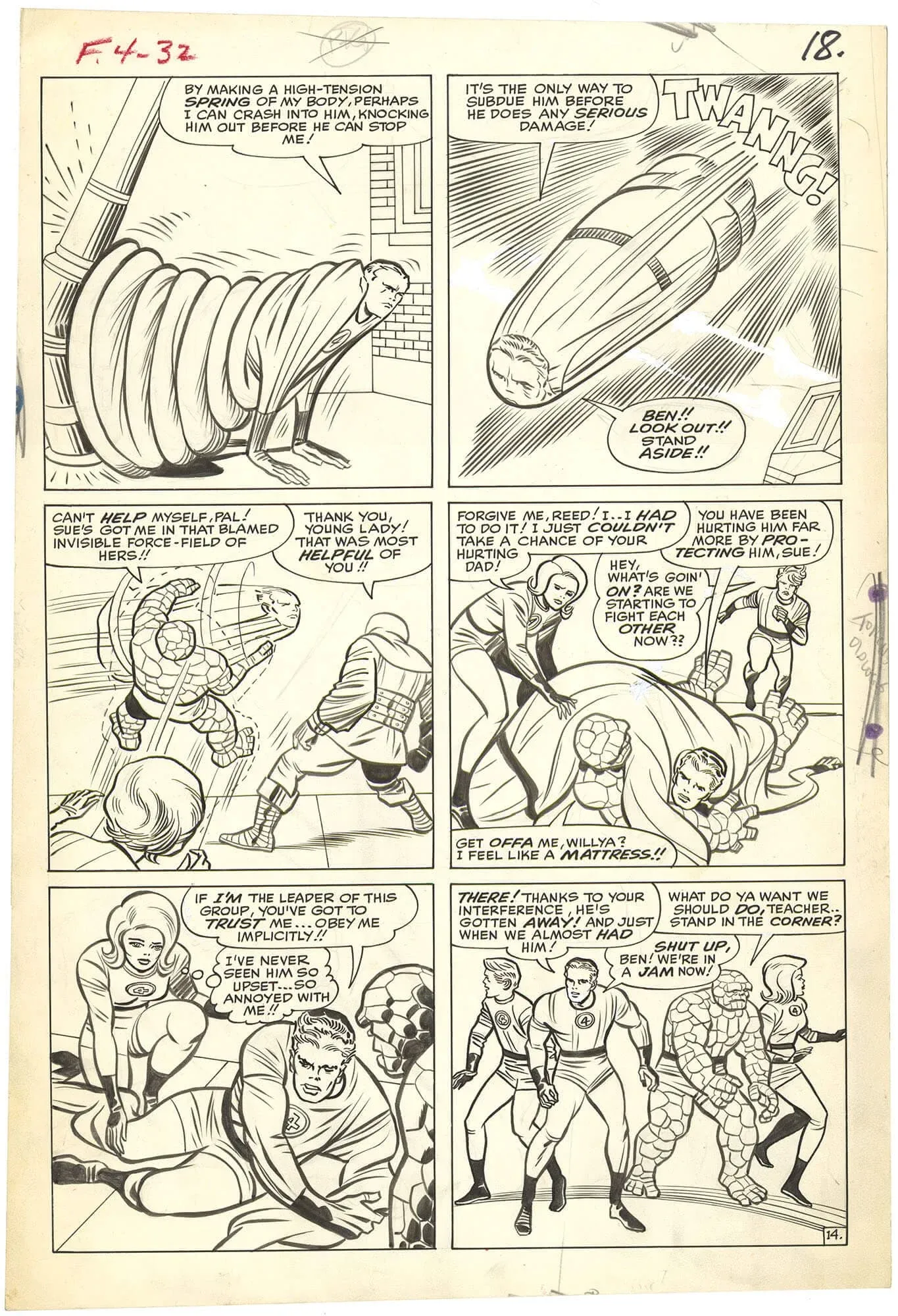 Fantastic Four #32 p14 (Large Art)