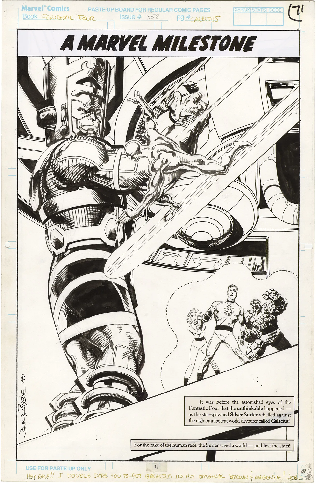 Fantastic Four #358 p71