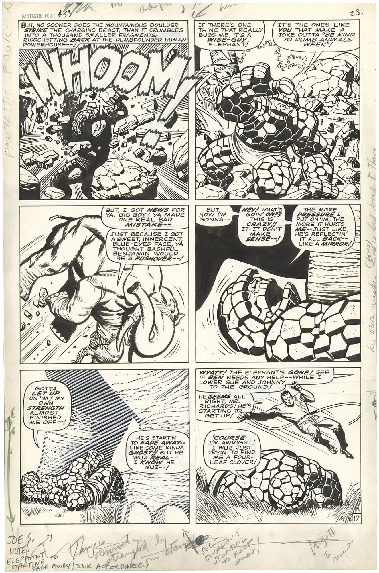 Fantastic Four #53 p17 (Large Art)