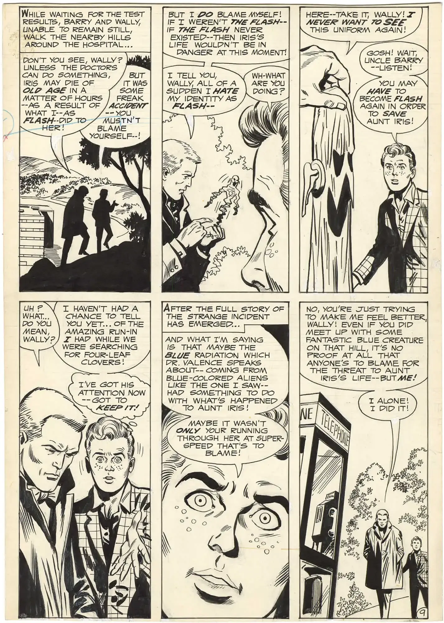 Flash #189 p9 (Kid Flash)