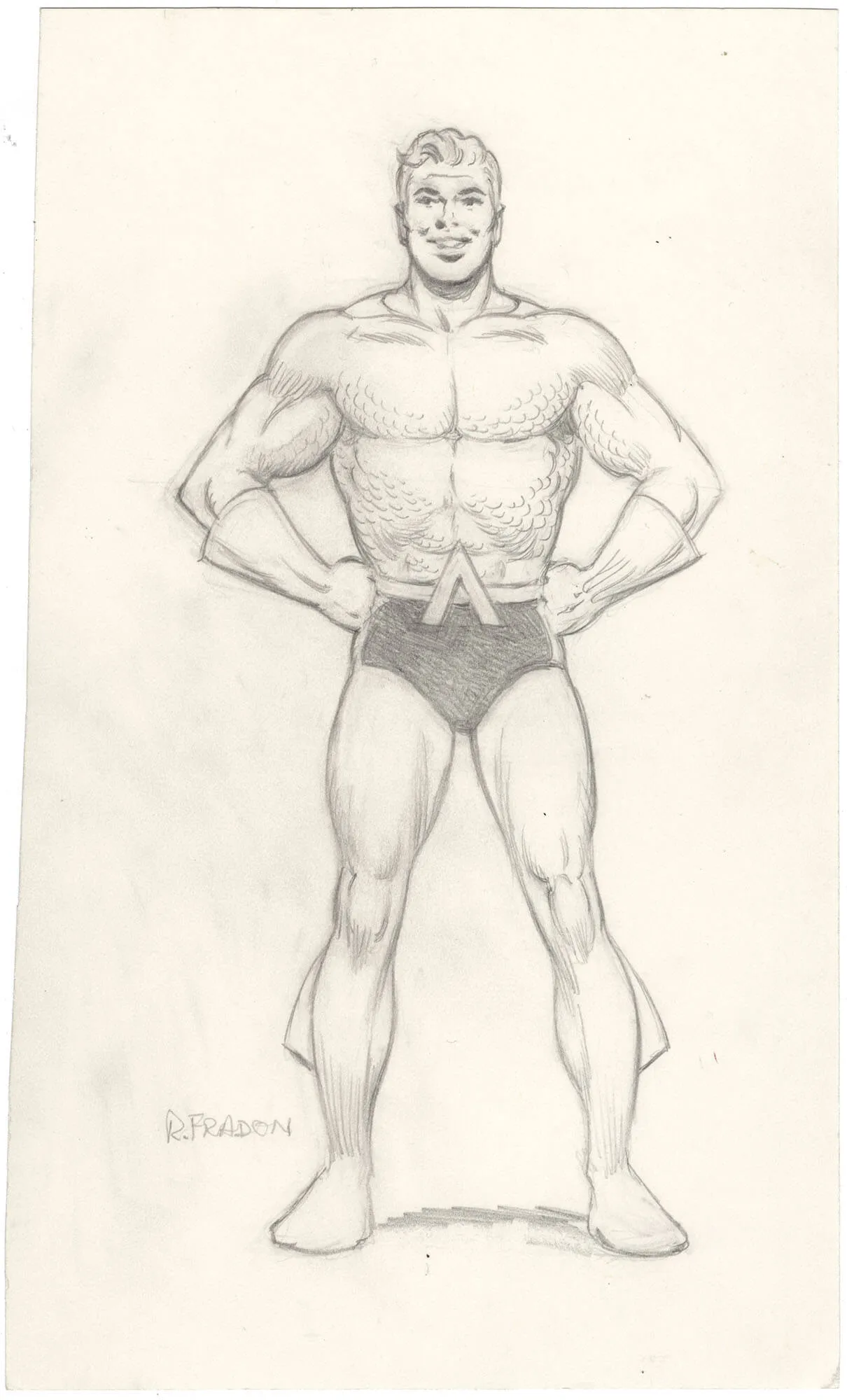 Fradon Aquaman Commission