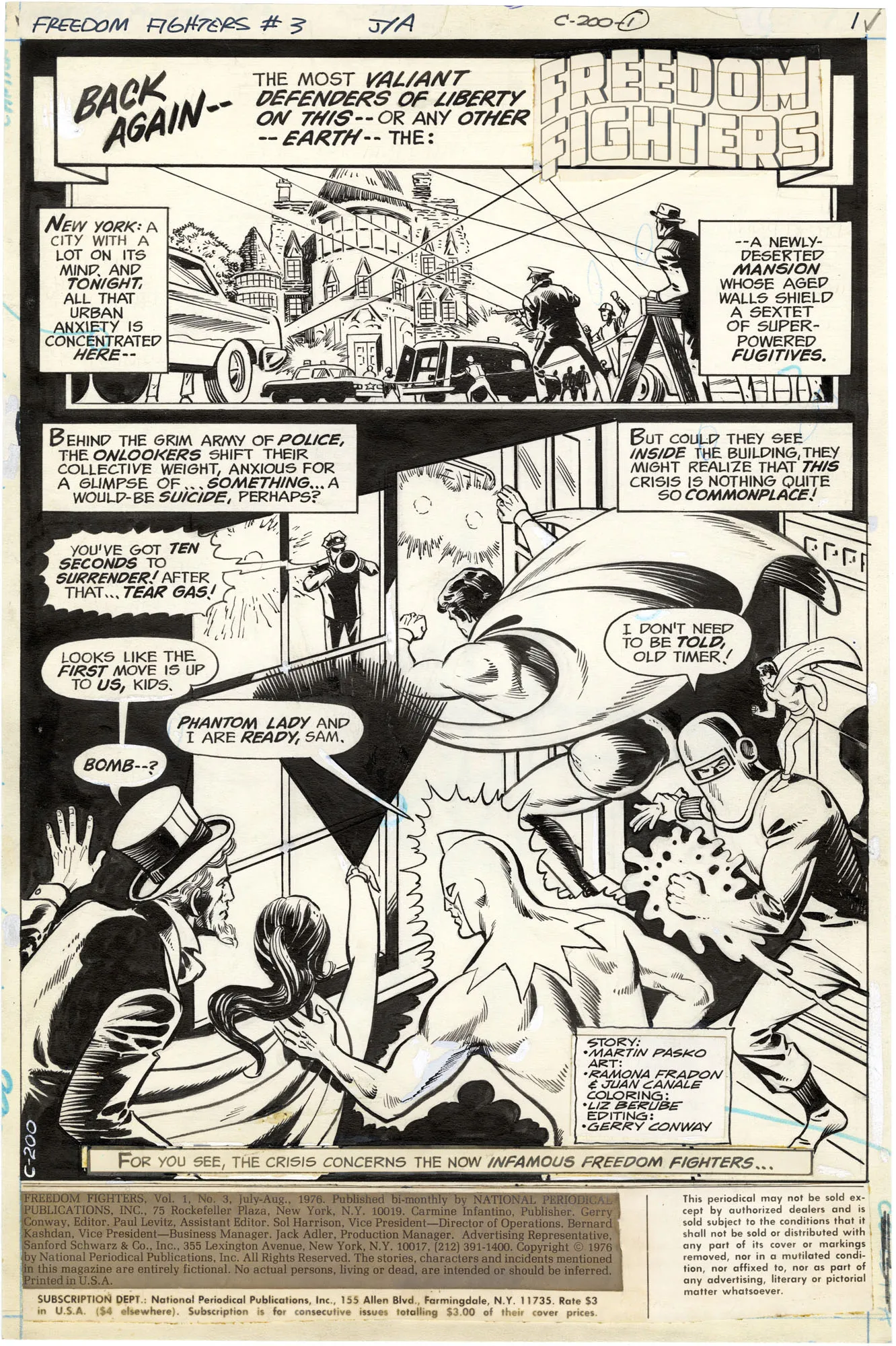 Freedom Fighters #3 p1