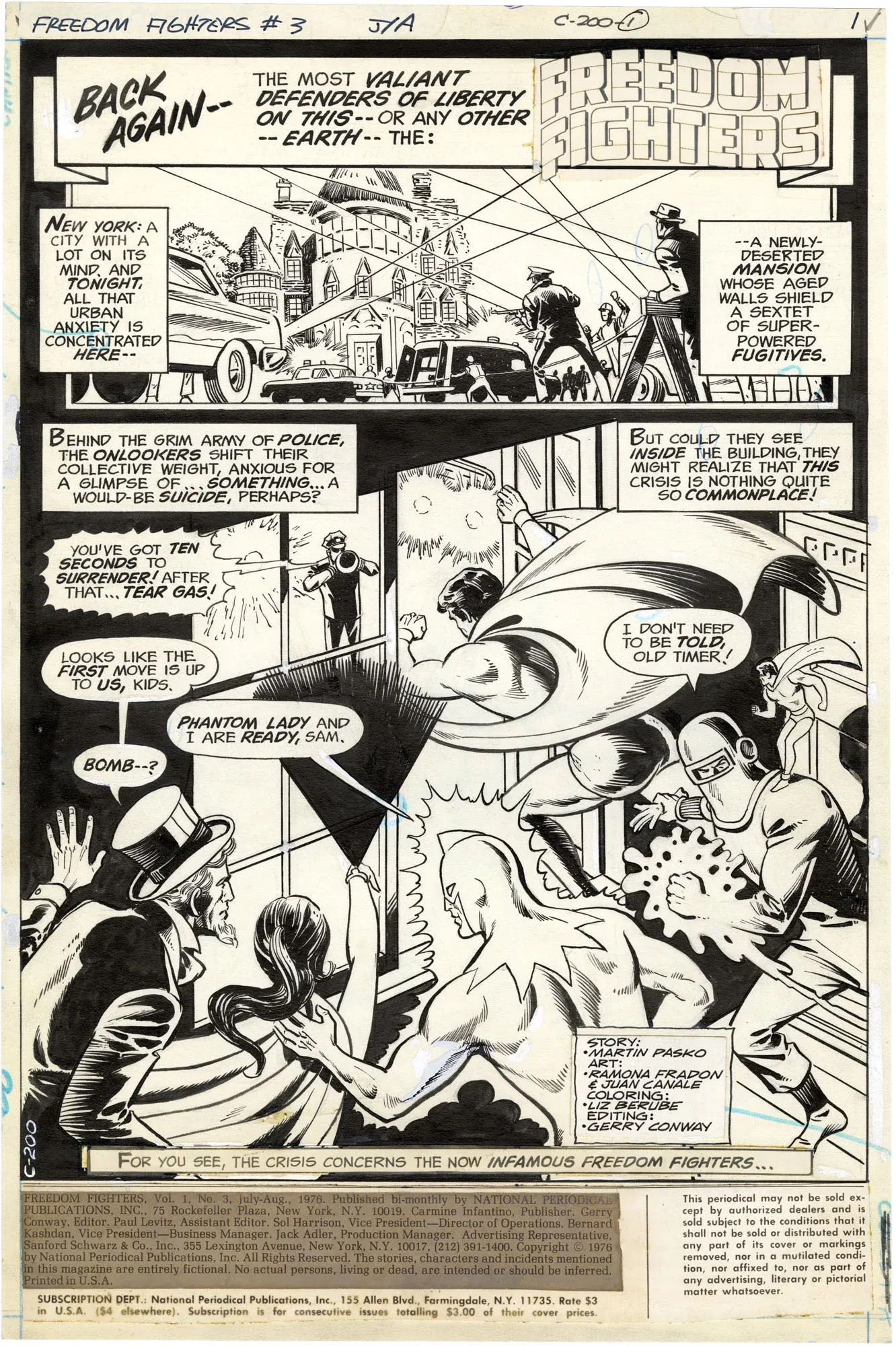 Freedom Fighters #3 p1