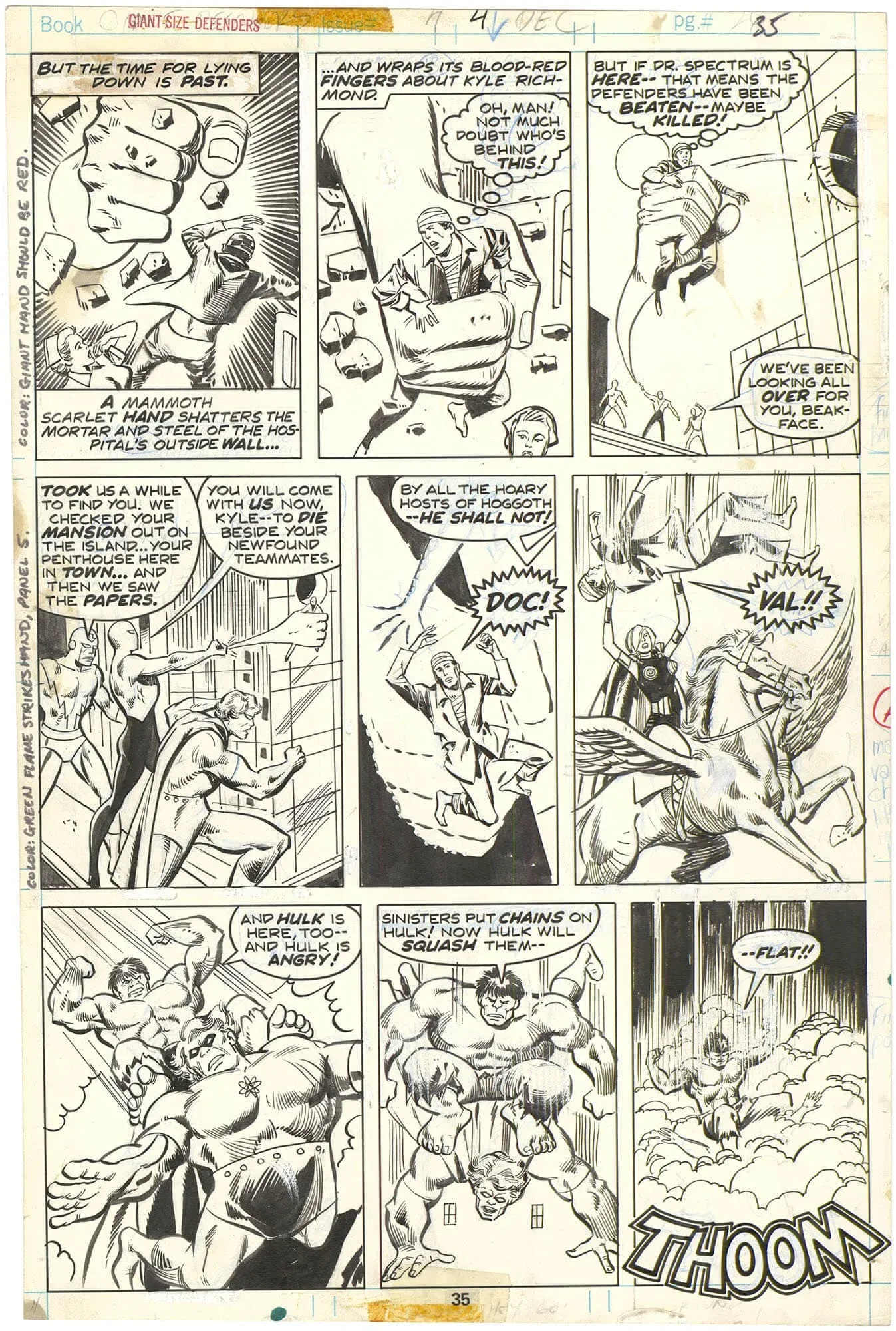 Giant-Size Defenders #4 p35 (Squadron Supreme)