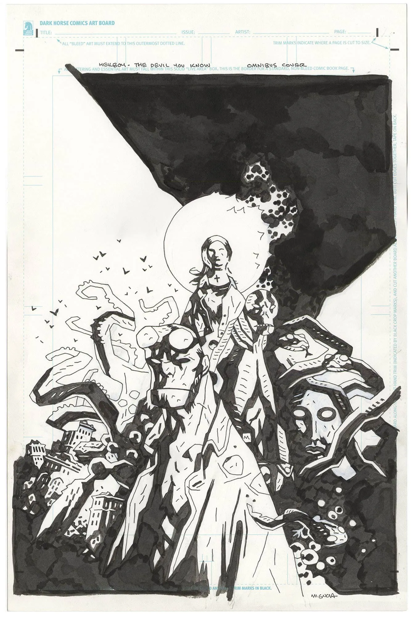 Hellboy: The Devil You Know Omnibus Cover