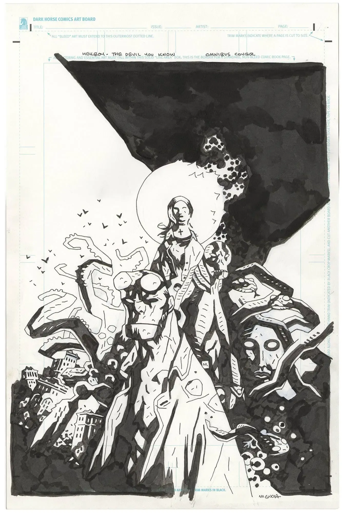 Hellboy: The Devil You Know Omnibus Cover