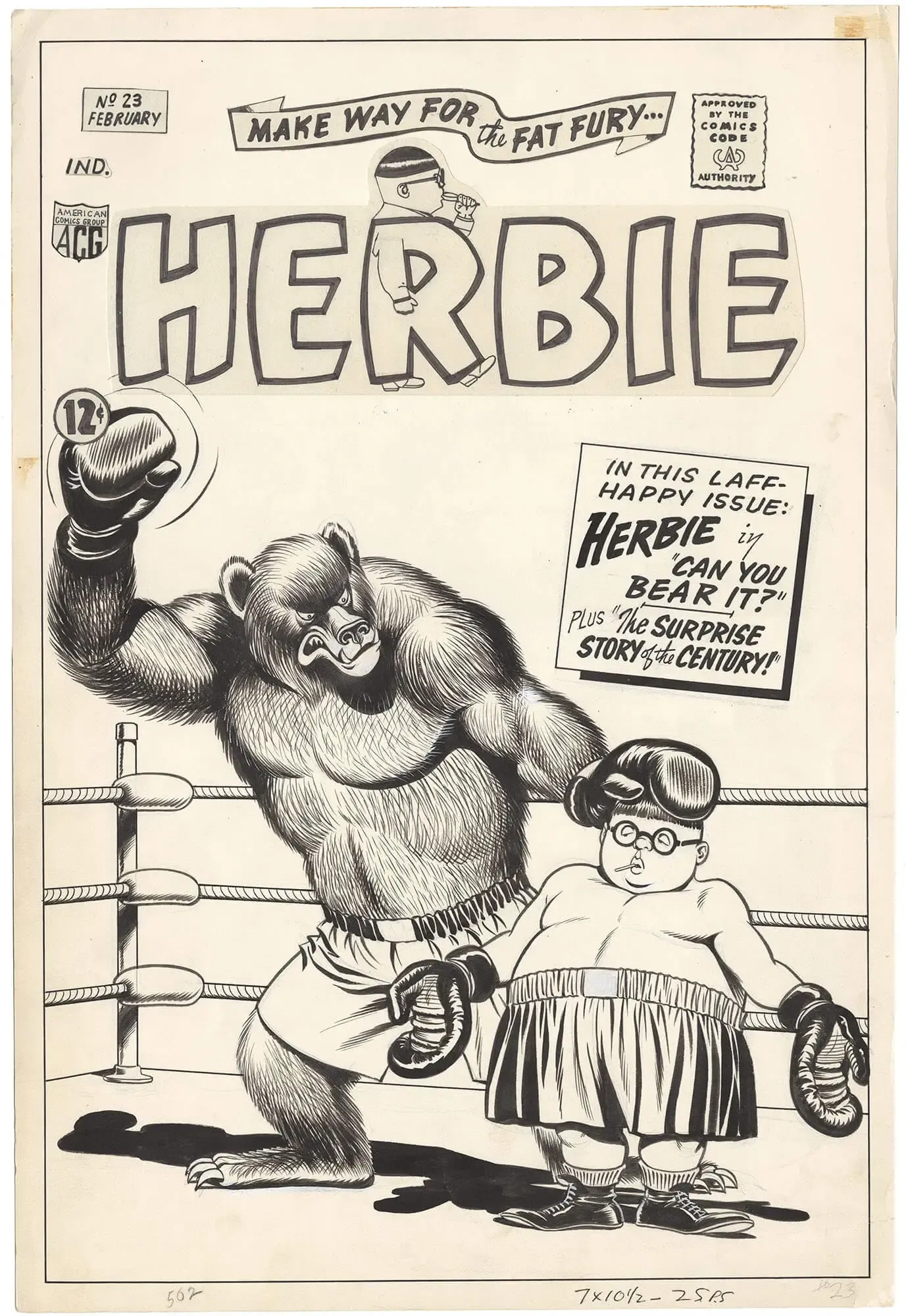 Herbie #23 Cover (Large Art)