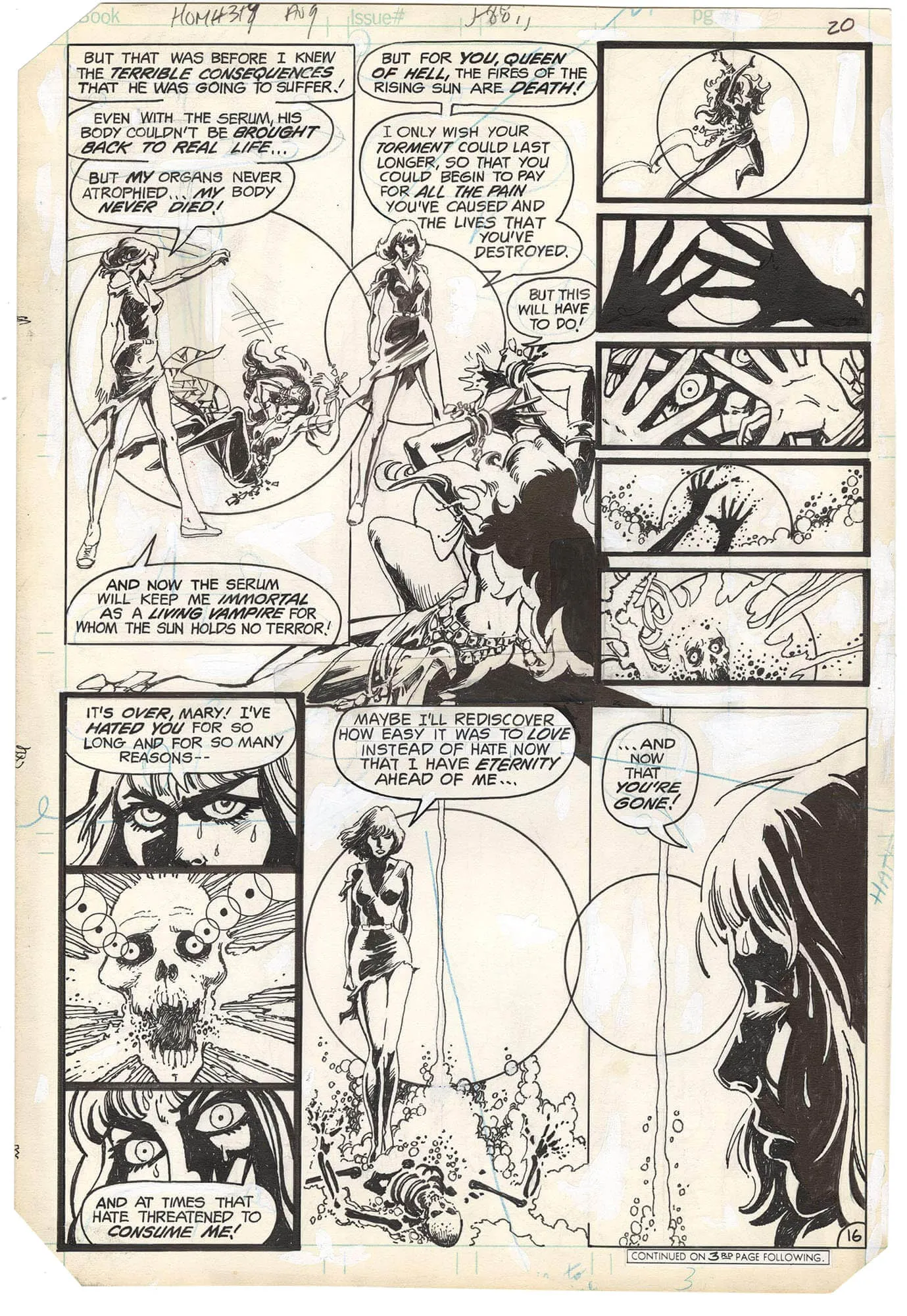 House Of Mystery #319 P16 Comic Art