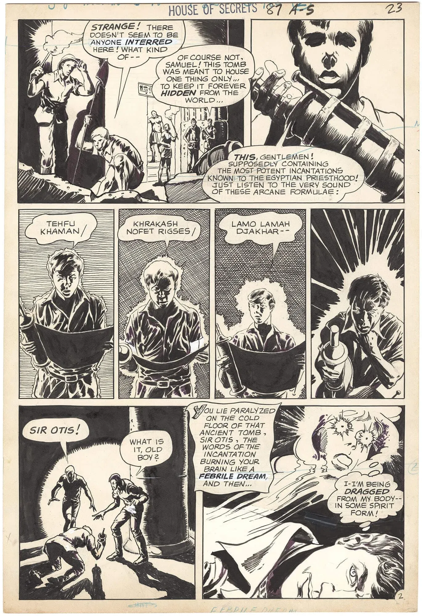 House of Secrets #87 p2