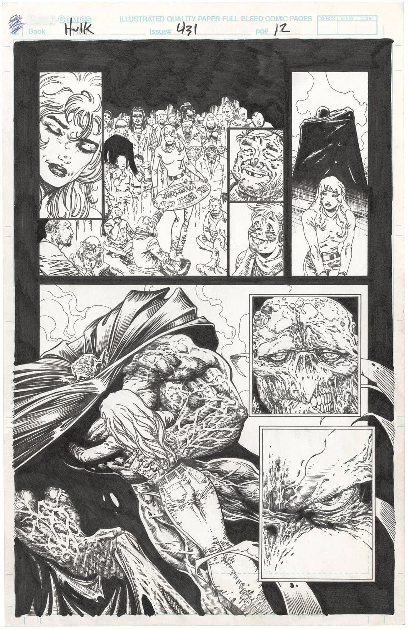 Incredible Hulk #431 p12 (½ Splash)