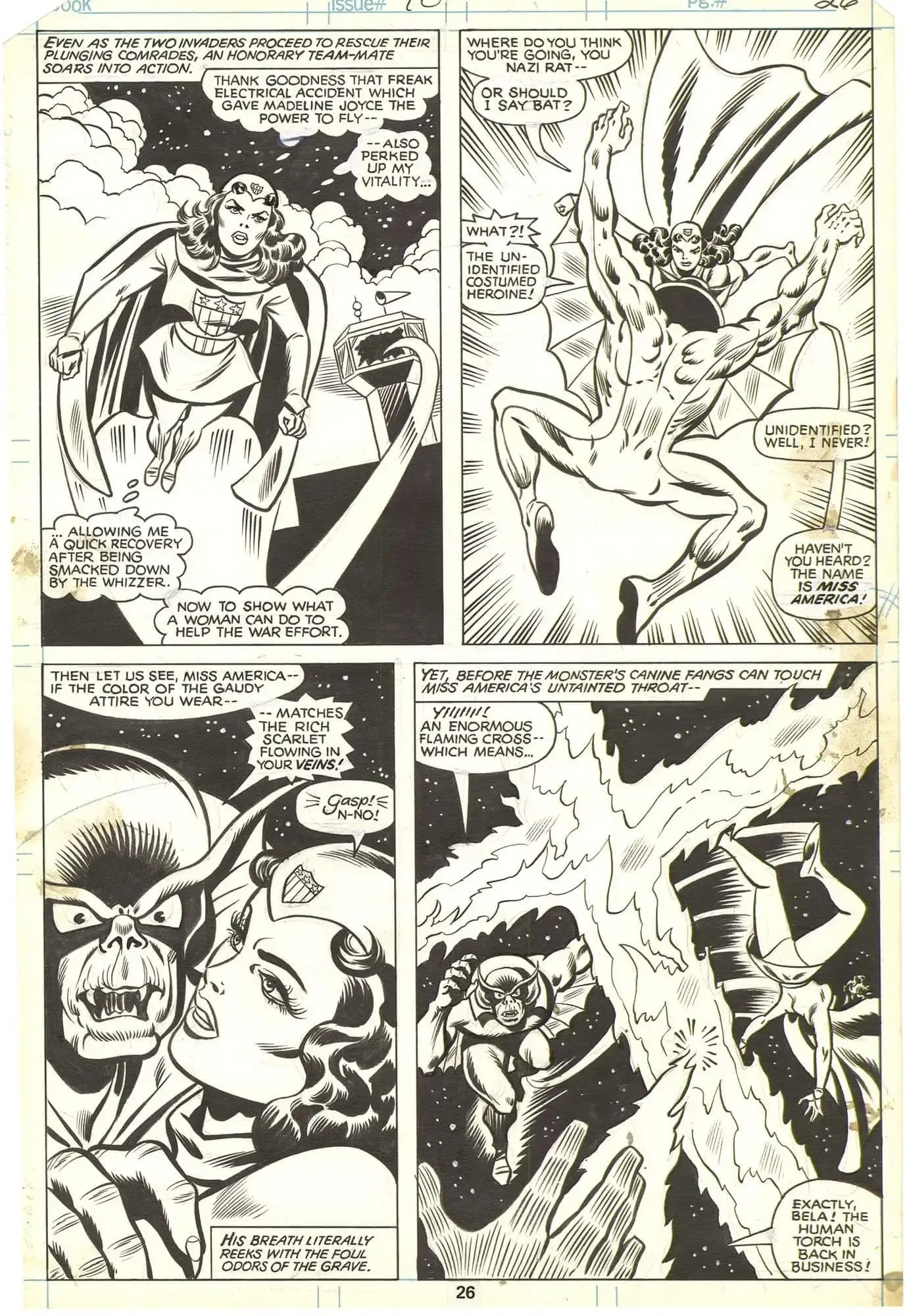 Invaders #40 p26 (Miss America)