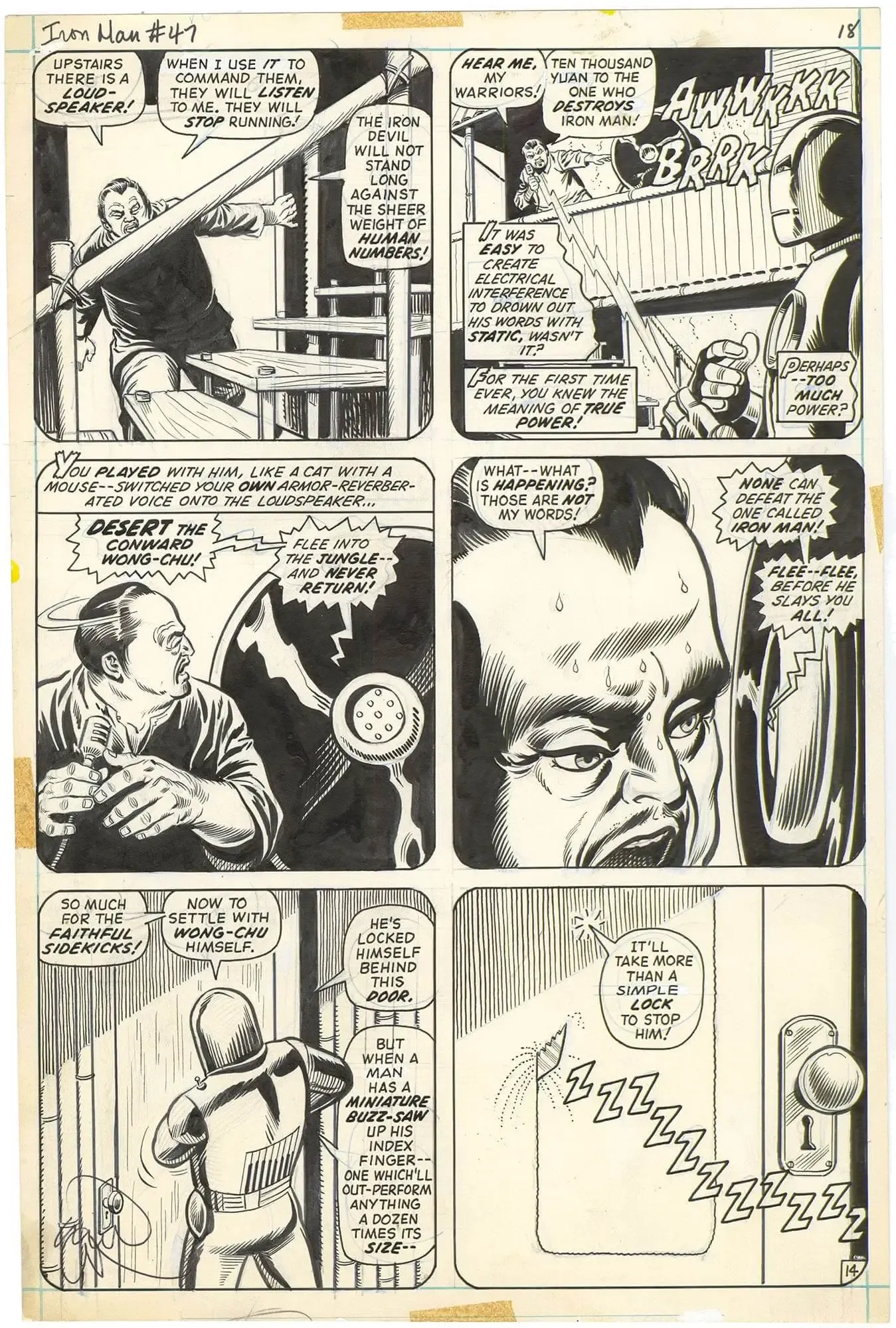 Iron Man #47 p14 (Origin Iron Man)