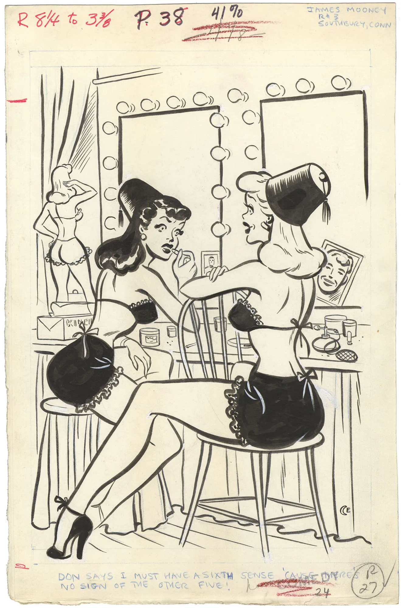 Jim Mooney Humorama Cartoon