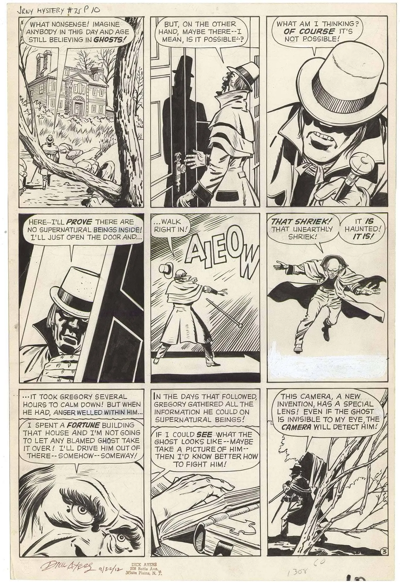 Journey Into Mystery #75 p3 (Large Art)(Signed)