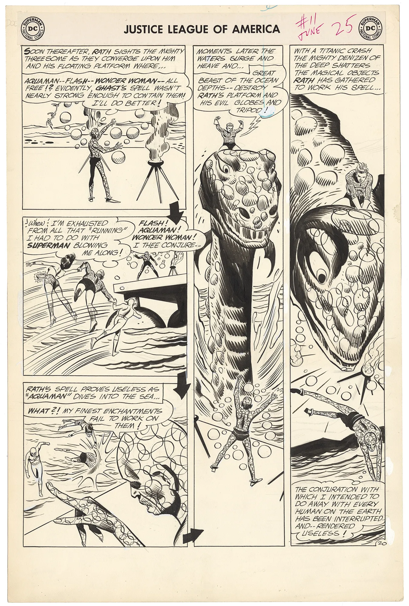 Justice League of America  #11 p20 