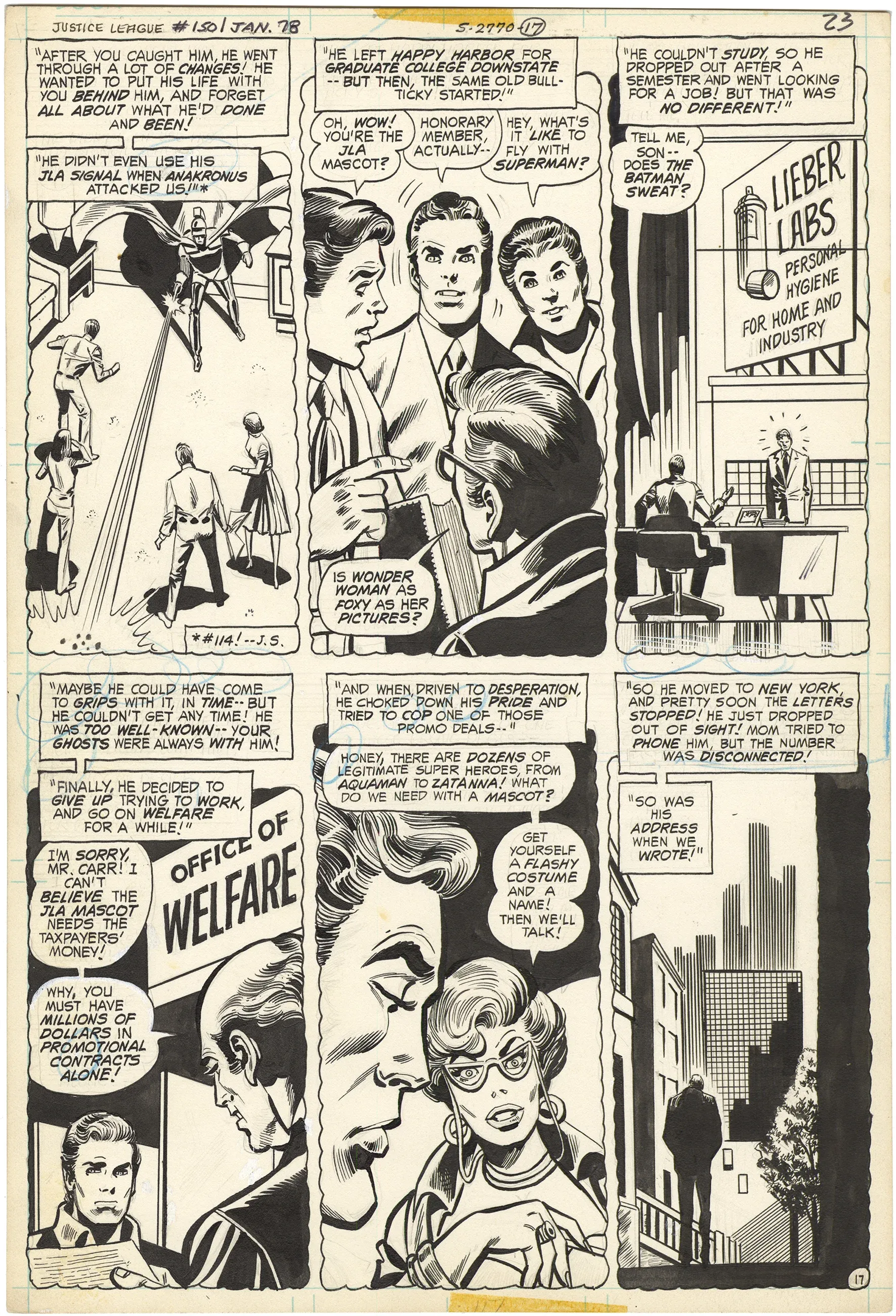 Justice League of America #150 p17
