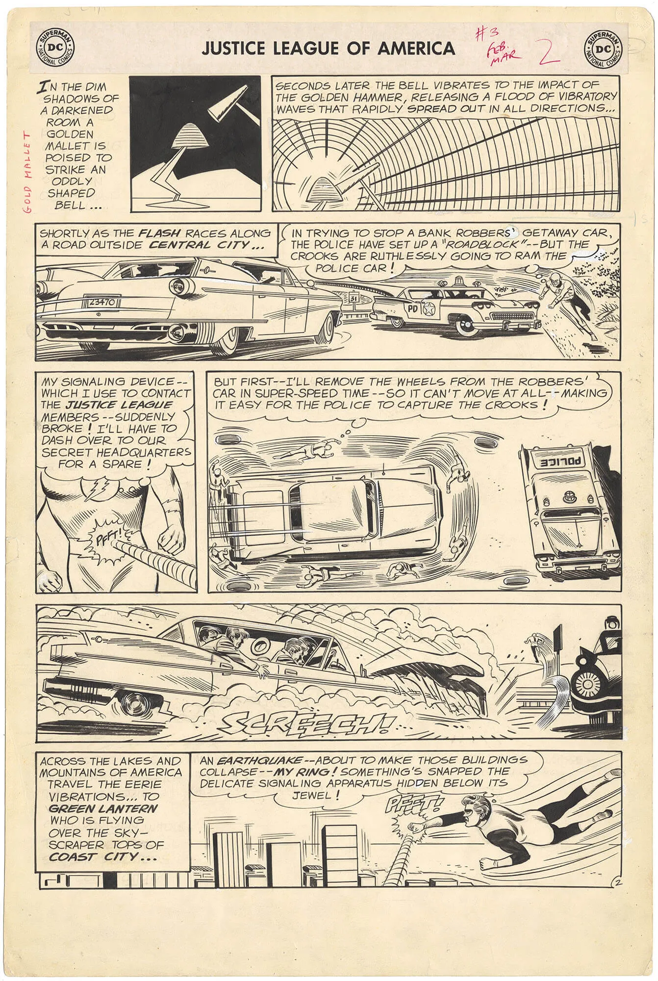 Justice League of America #3 p2 (Large Art)