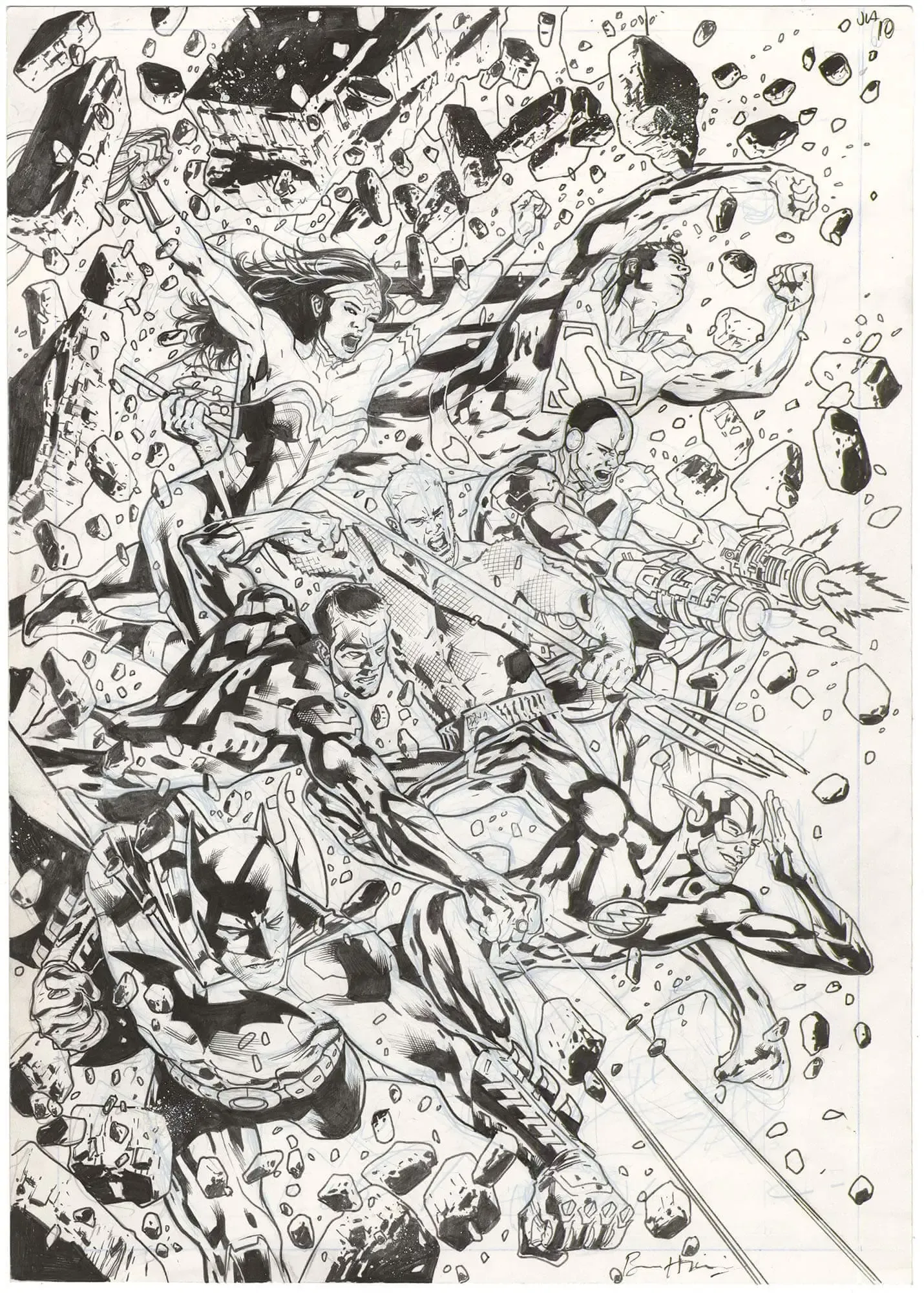 Justice League of America #7 Cover