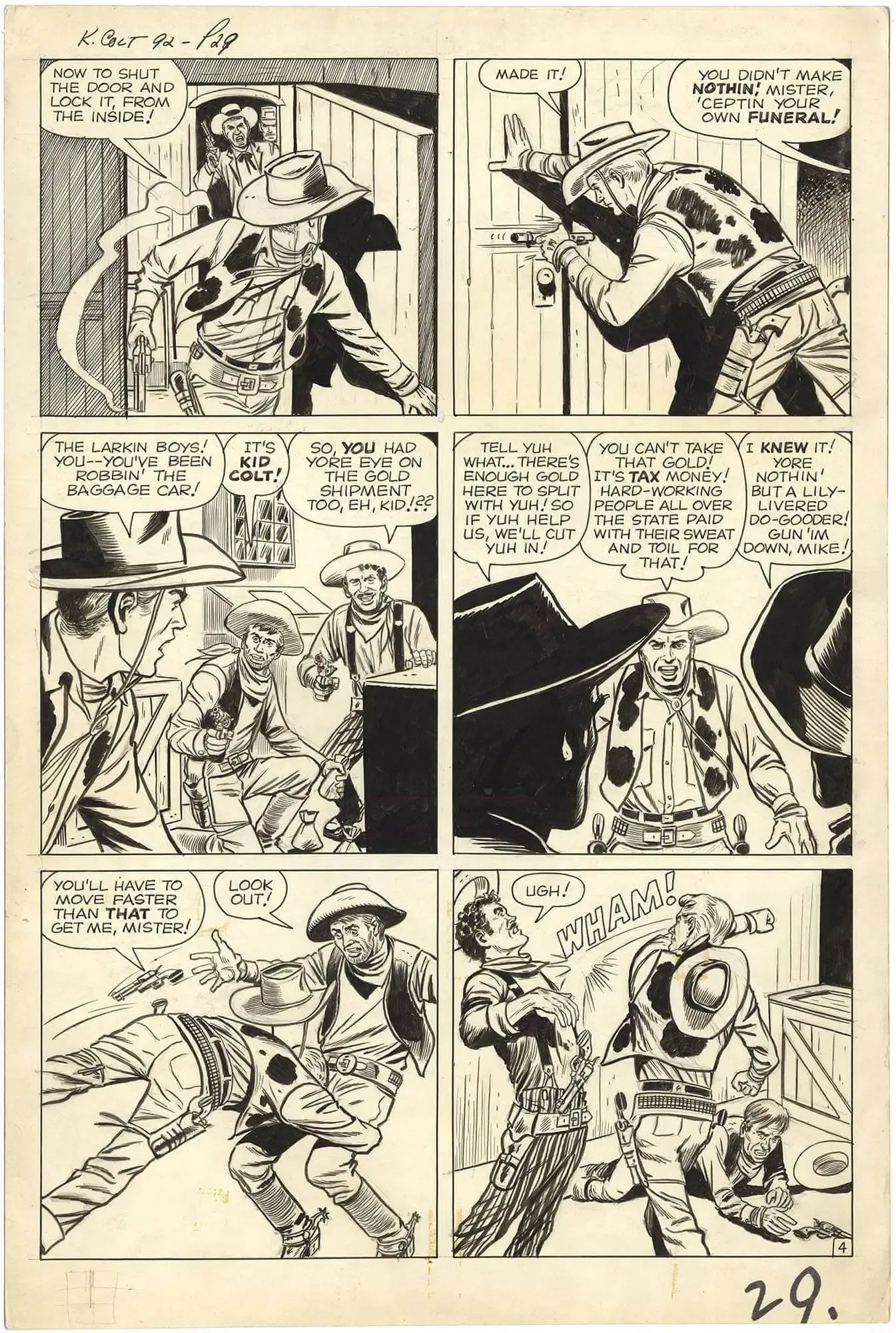 Kid Colt Outlaw #92 p4 (Large Art)