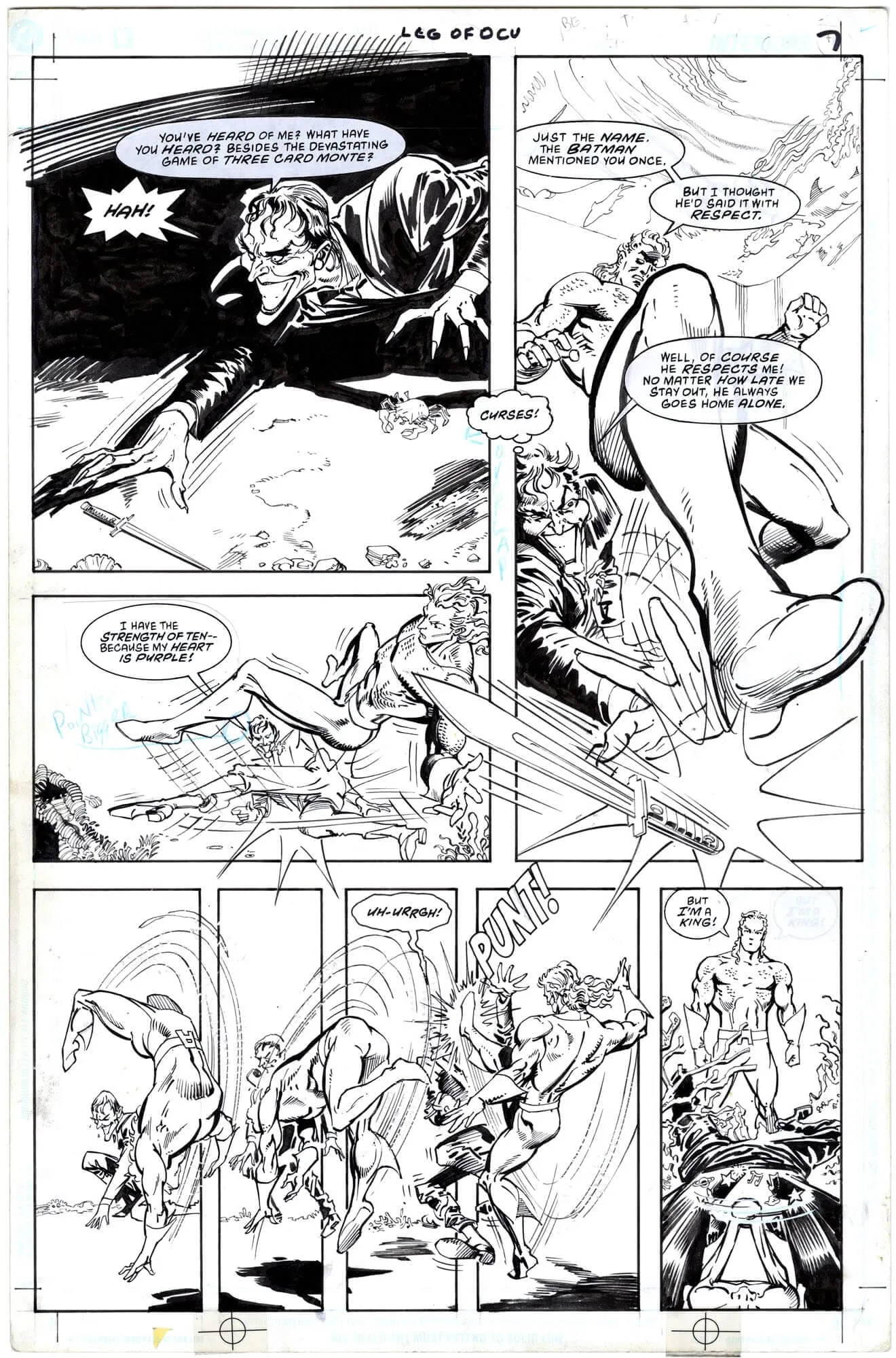 Legend Of The DC Universe #26 P7 Comic Art