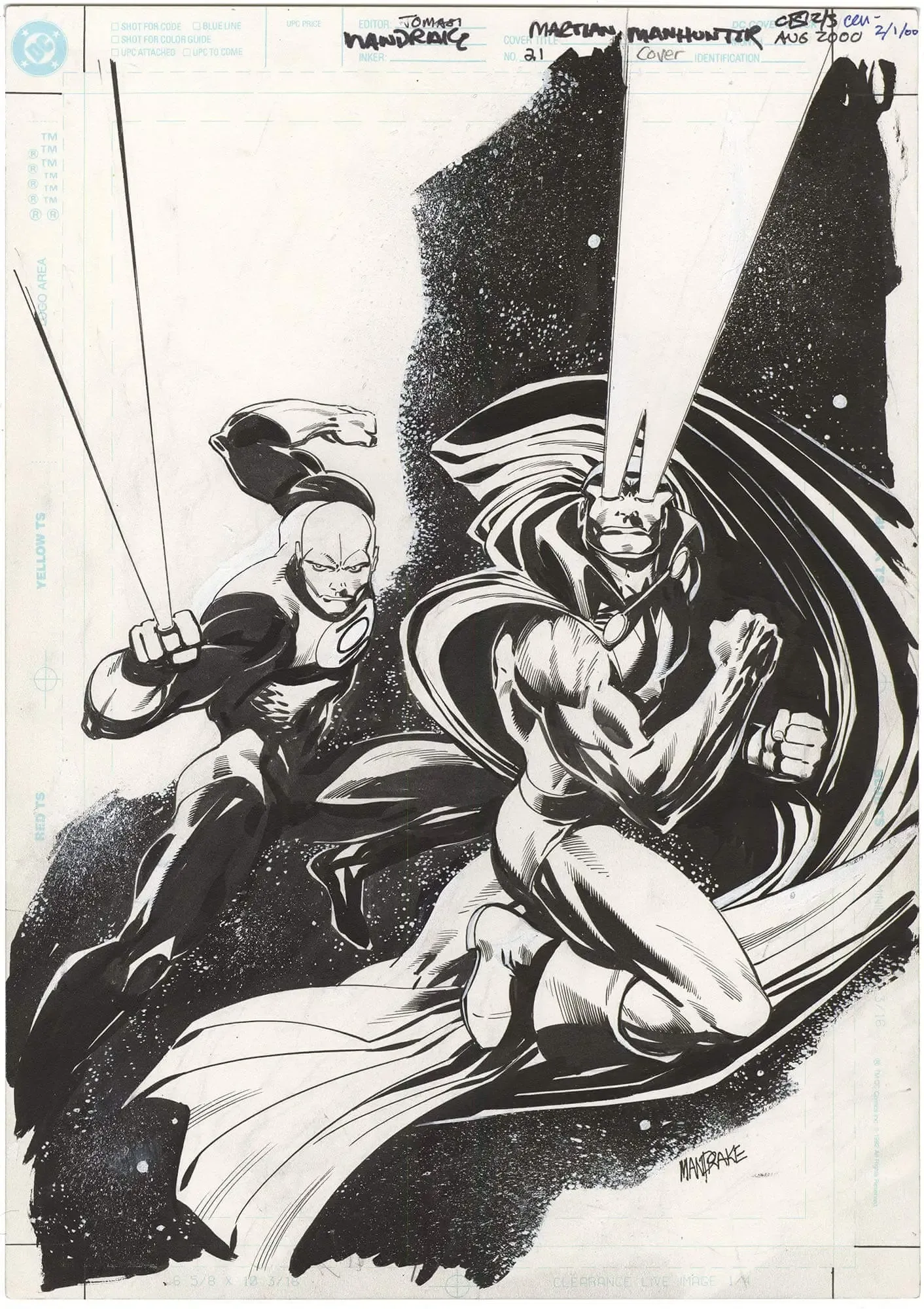 Martian Manhunter #21 Cover