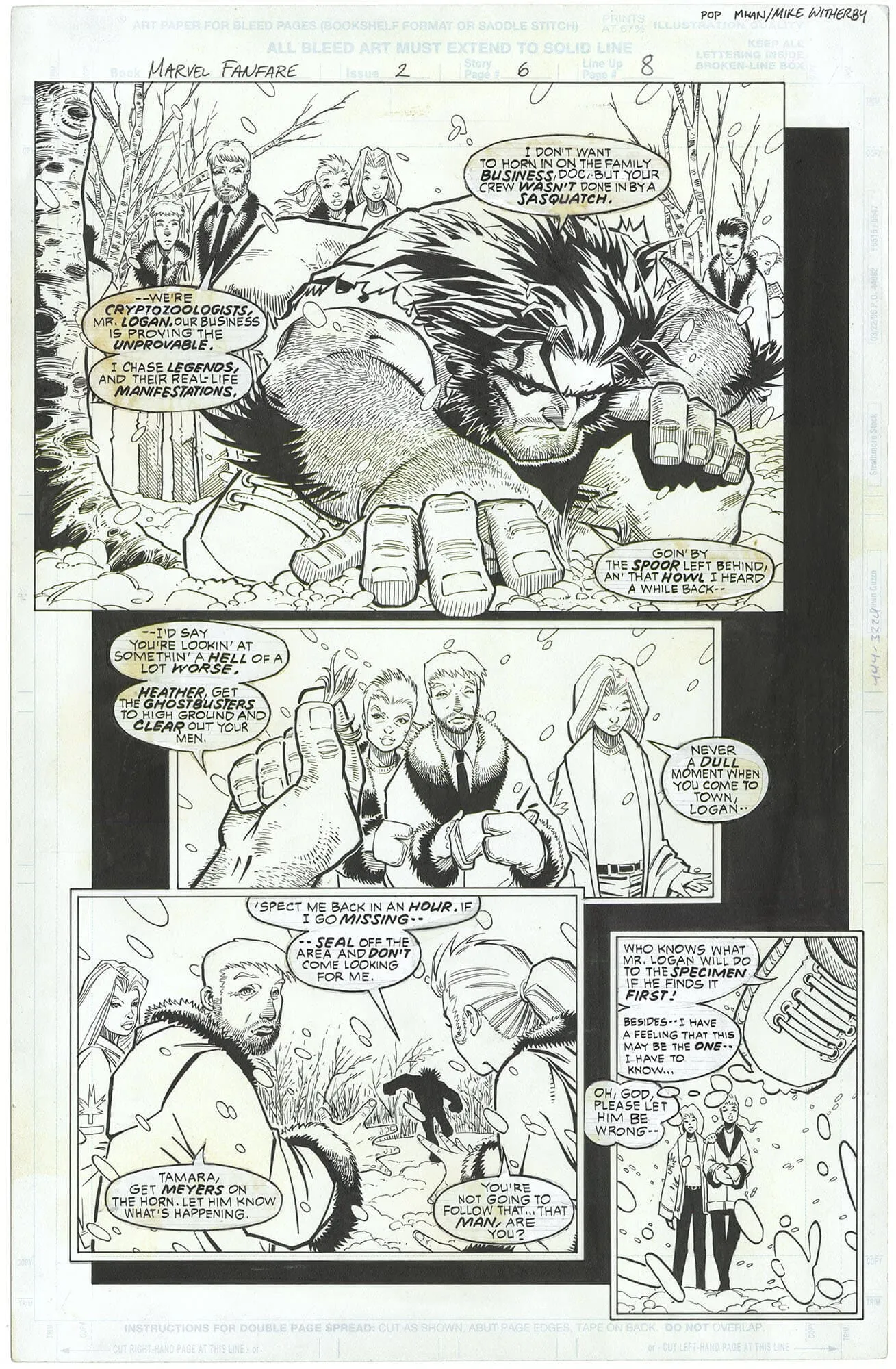 Marvel Fanfare #2 p6 (Wolverine)