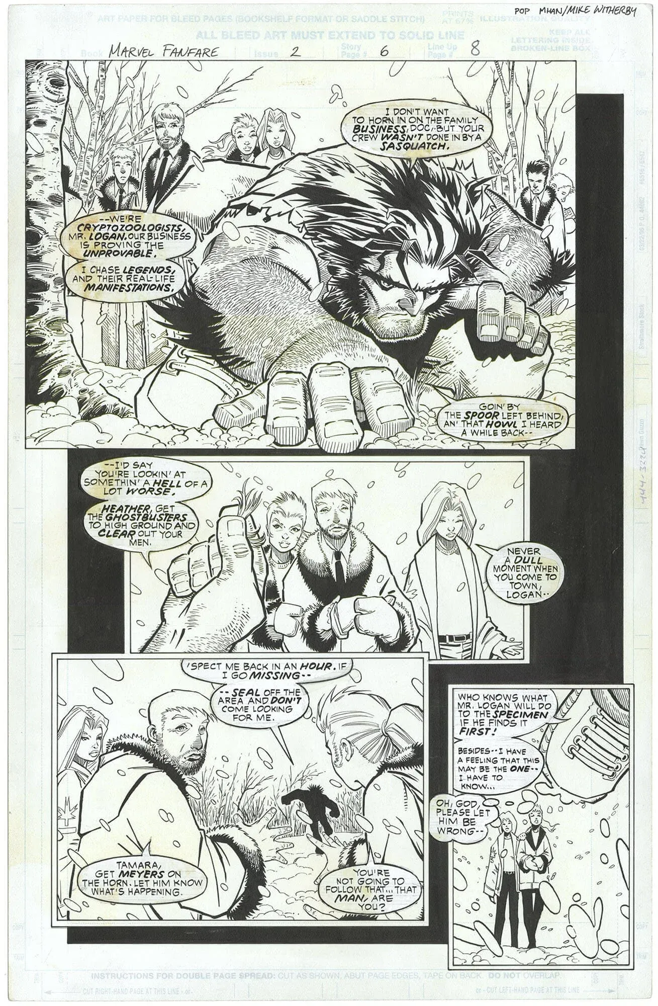 Marvel Fanfare #2 p6 (Wolverine)