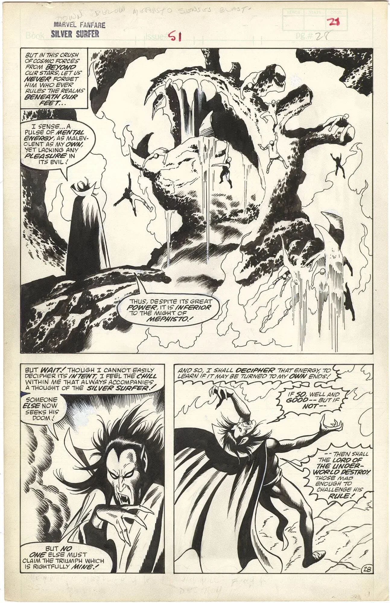 Marvel Fanfare #51 p28 (⅔ Splash)