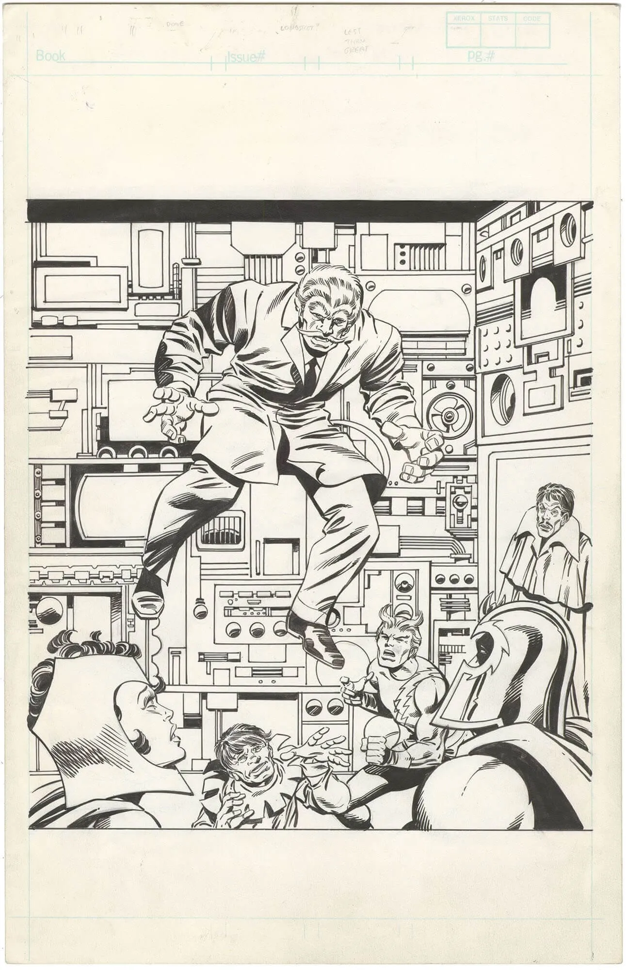 Marvel Saga: The Official History Of The Marvel Universe #18 P1 Comic Art