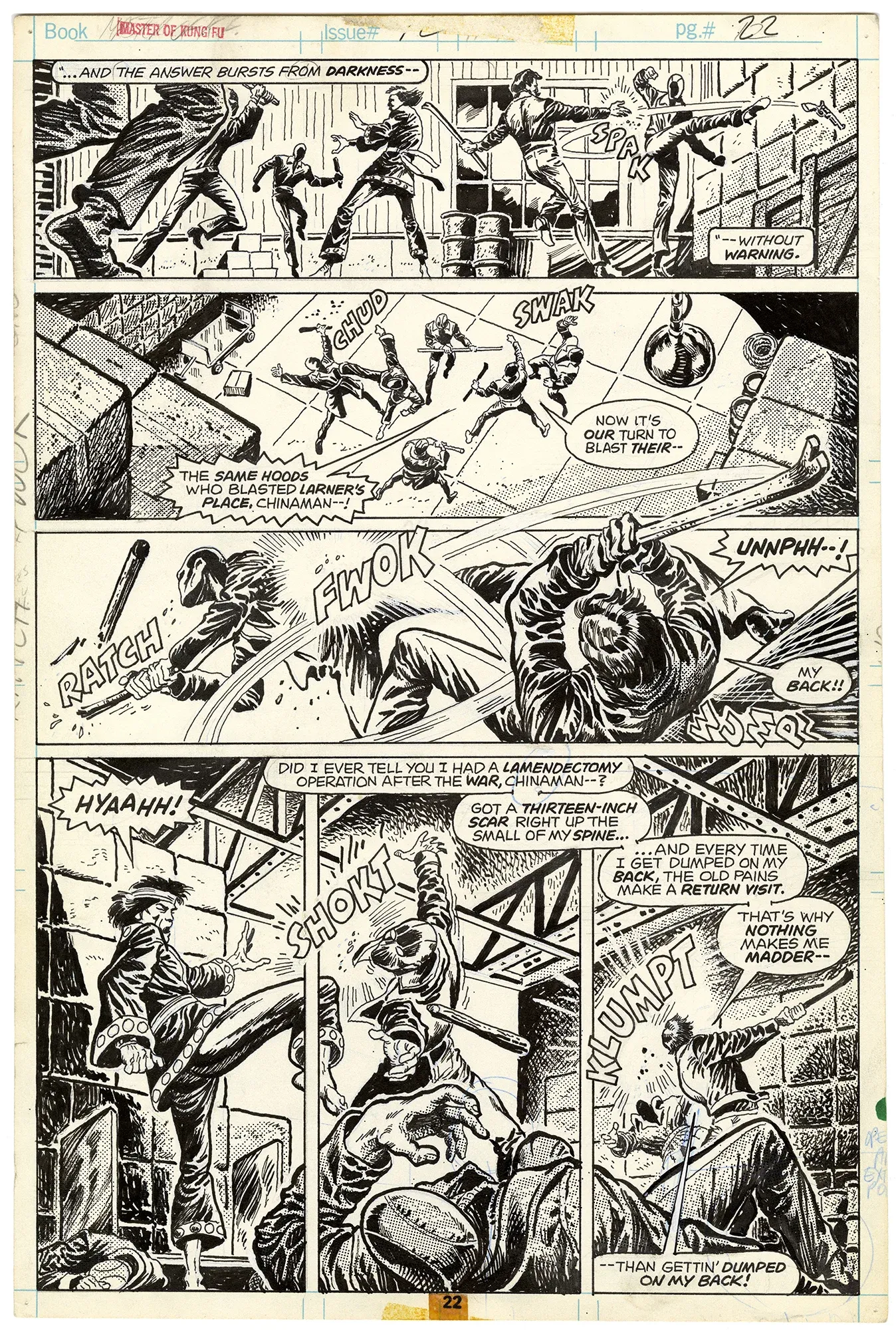 Master of Kung Fu #42 p22