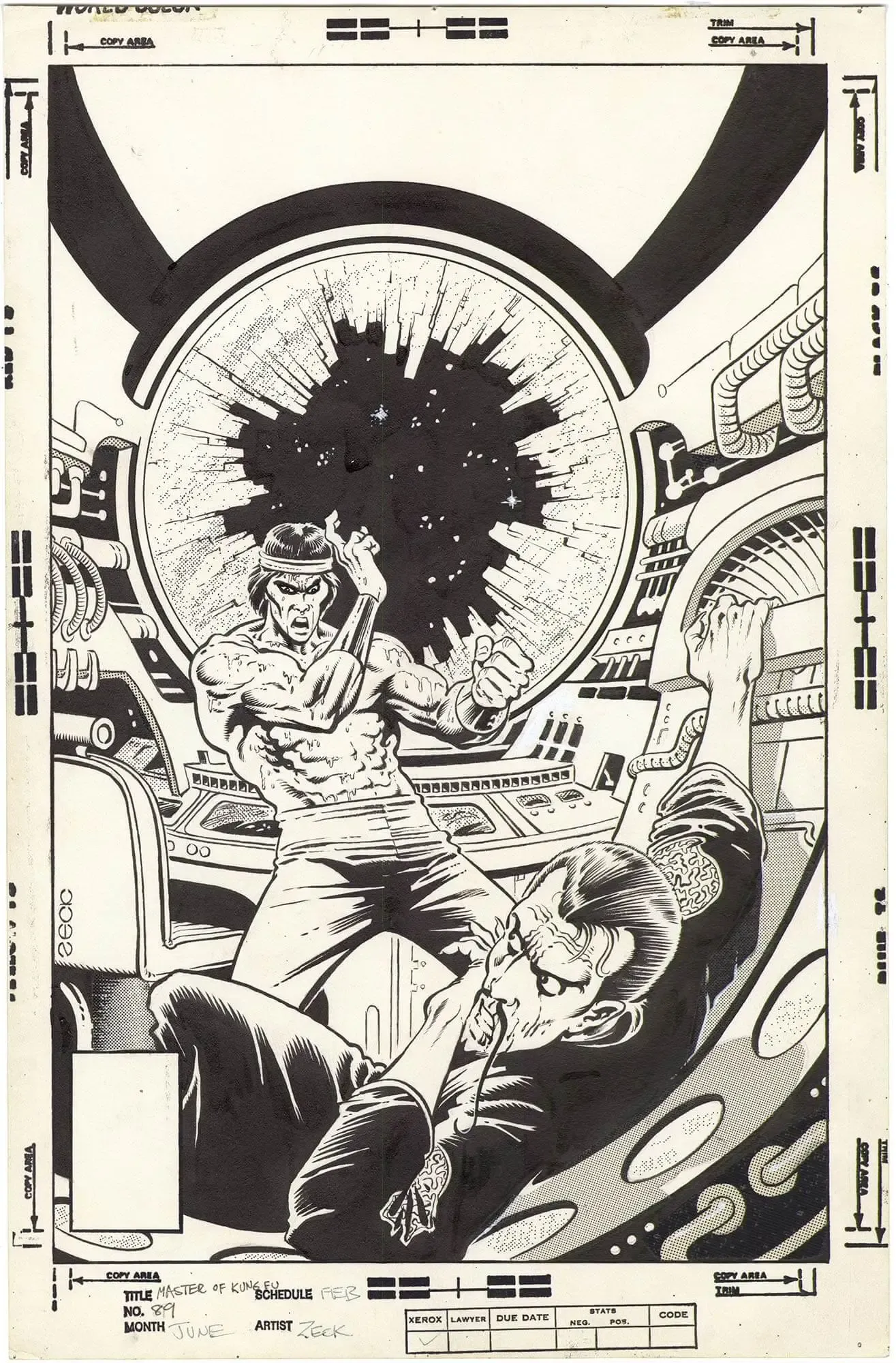 Master of Kung Fu #89 Cover