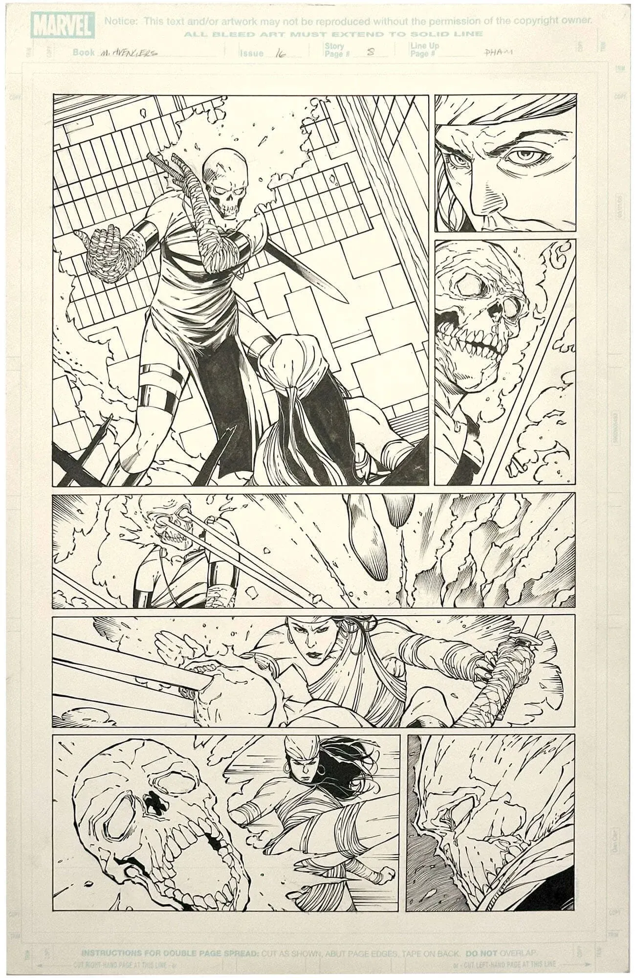 Mighty Avengers #16 p8 (Electra)