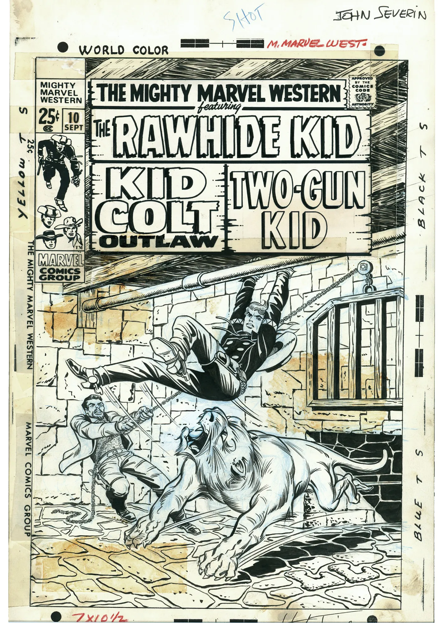 Mighty Marvel Western #10 Cover