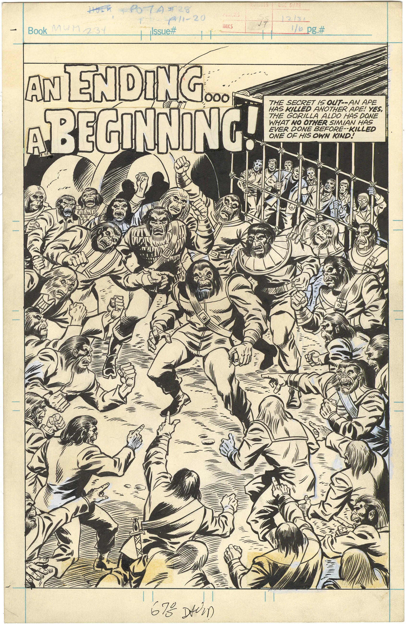 Mighty World of Marvel (Planet of the Apes) #234