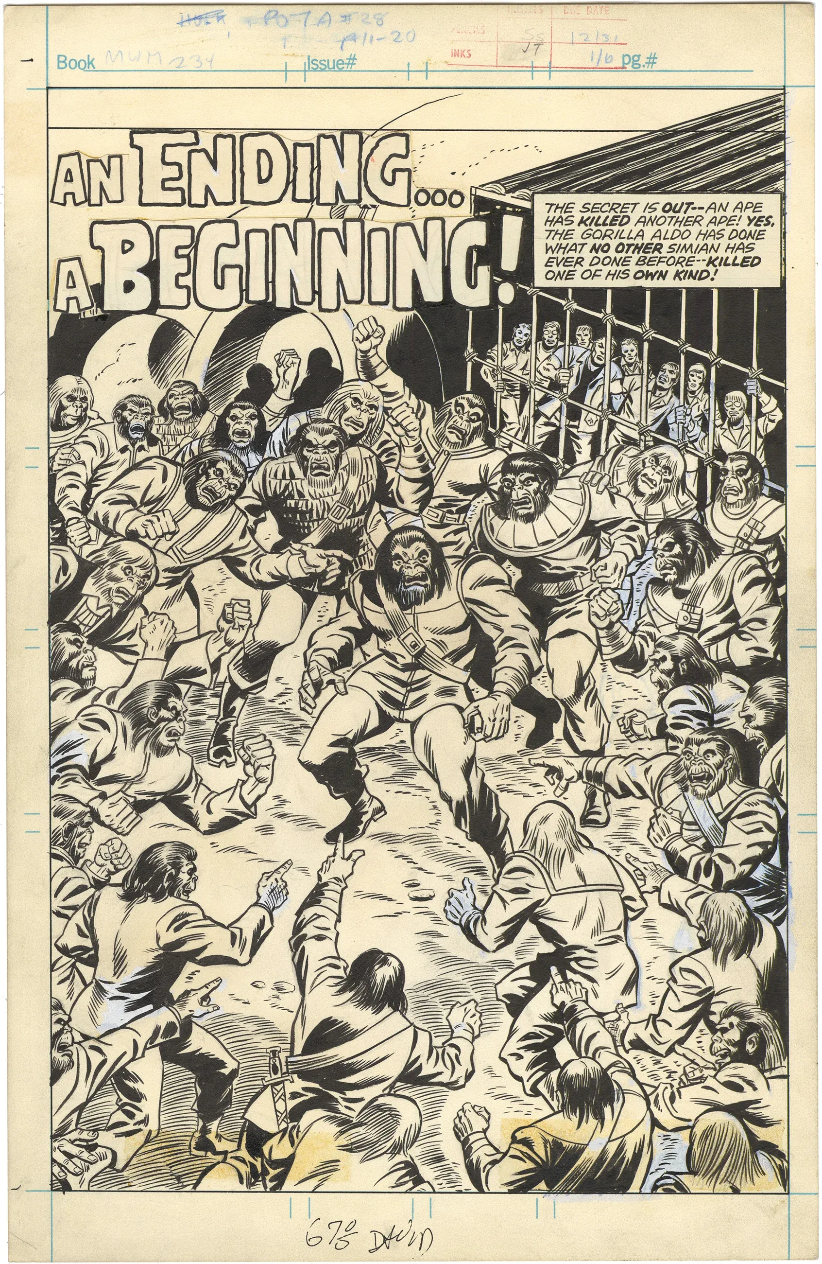 Mighty World of Marvel (Planet of the Apes) #234