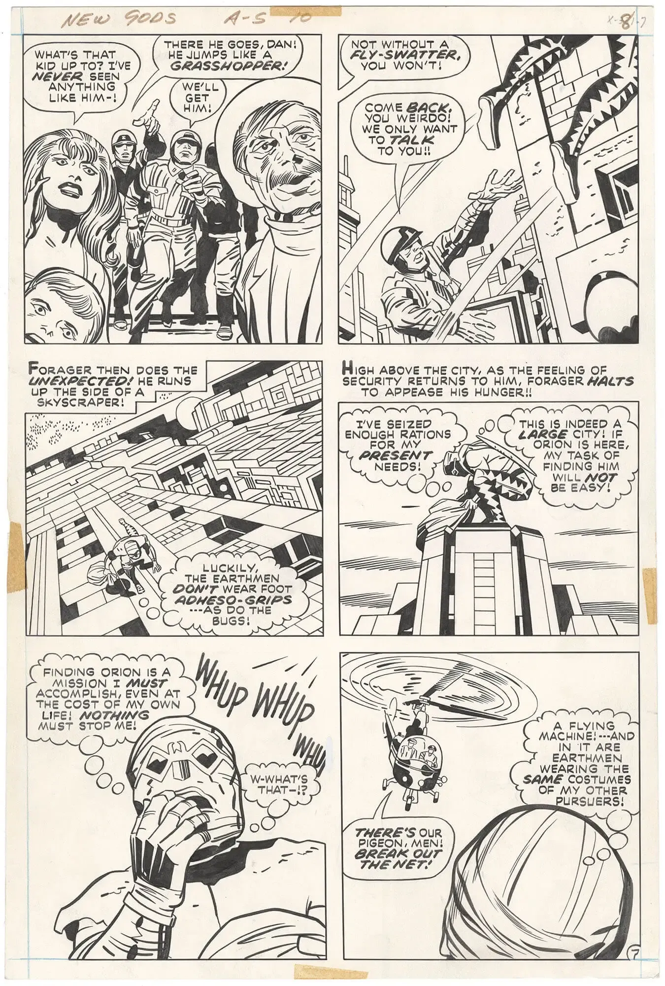 New Gods #10 p7 (Forager!)