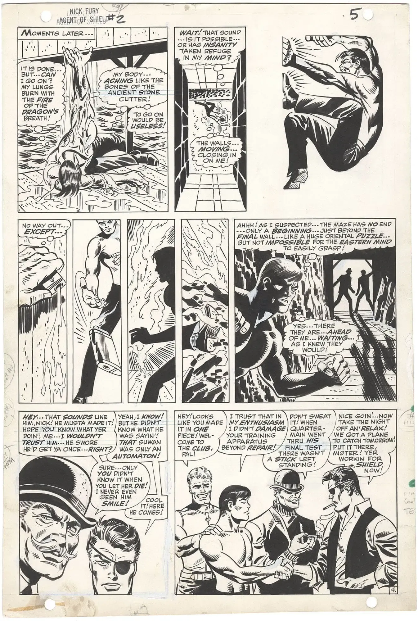 Nick Fury Agent of Shield #2 p4 (Rare)