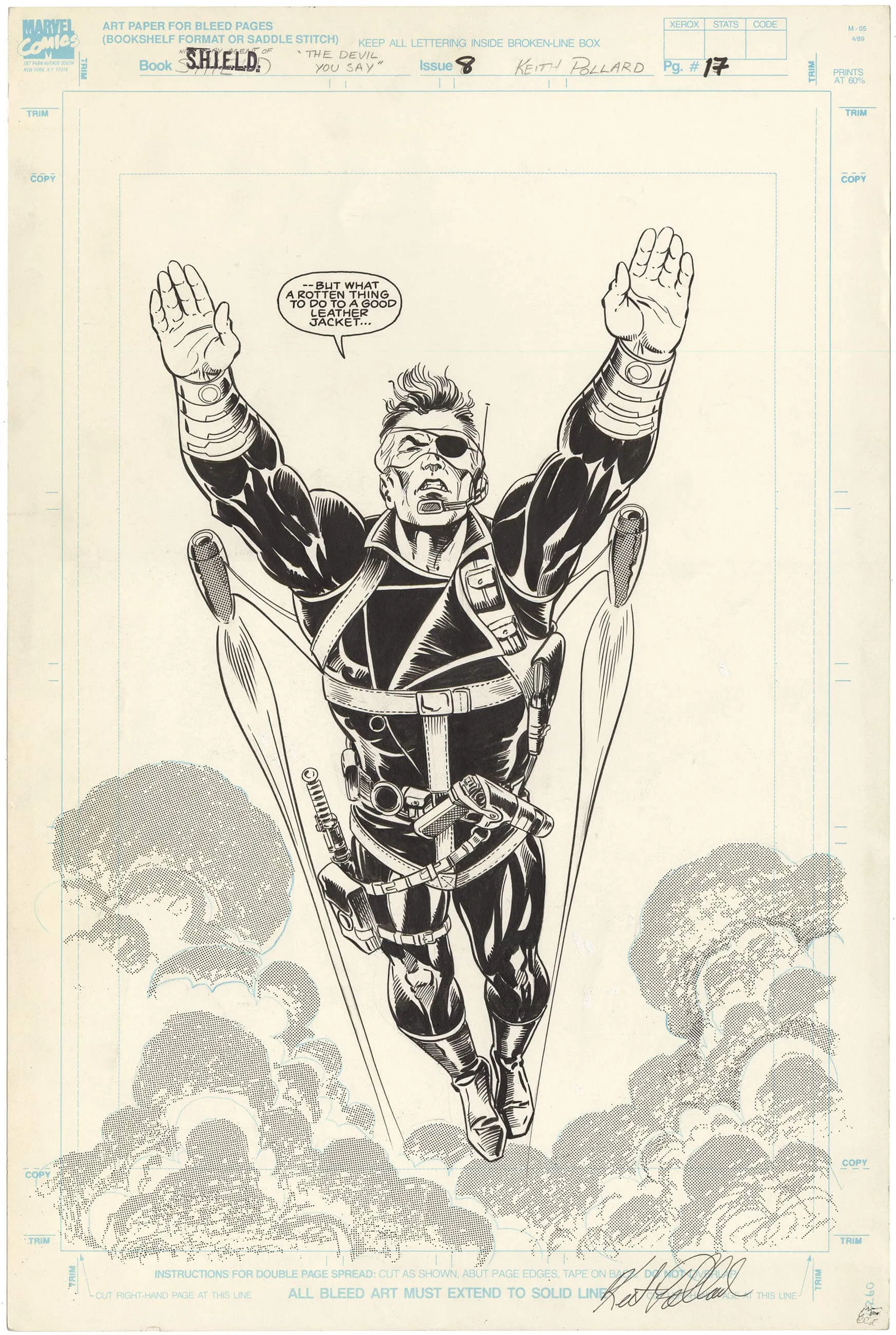 Nick Fury Agent of Shield #8 p17 (Large Art)