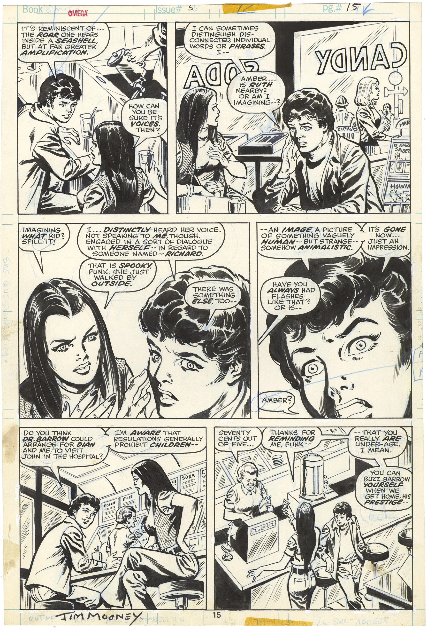 Omega the Unknown #5 p15 (Signed – Comic Rack)