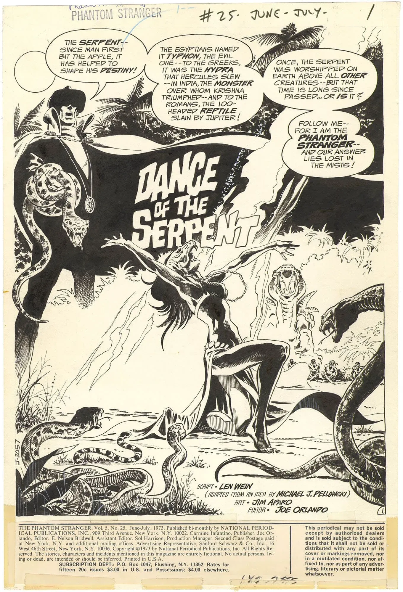 Phantom Stranger #25 p1 (Splash)