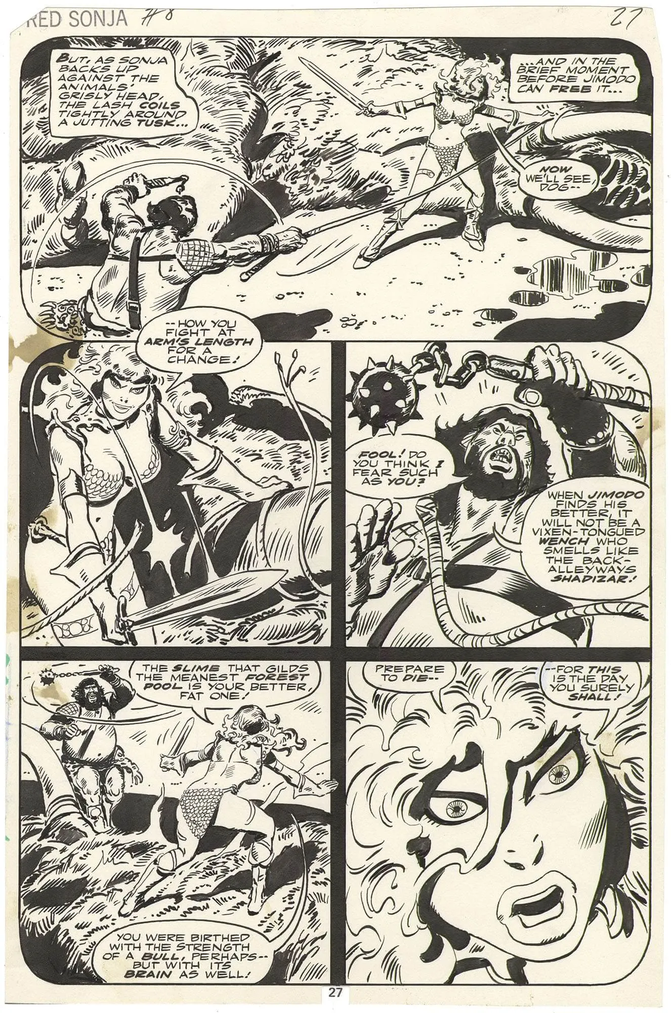 Red Sonja #8 p27