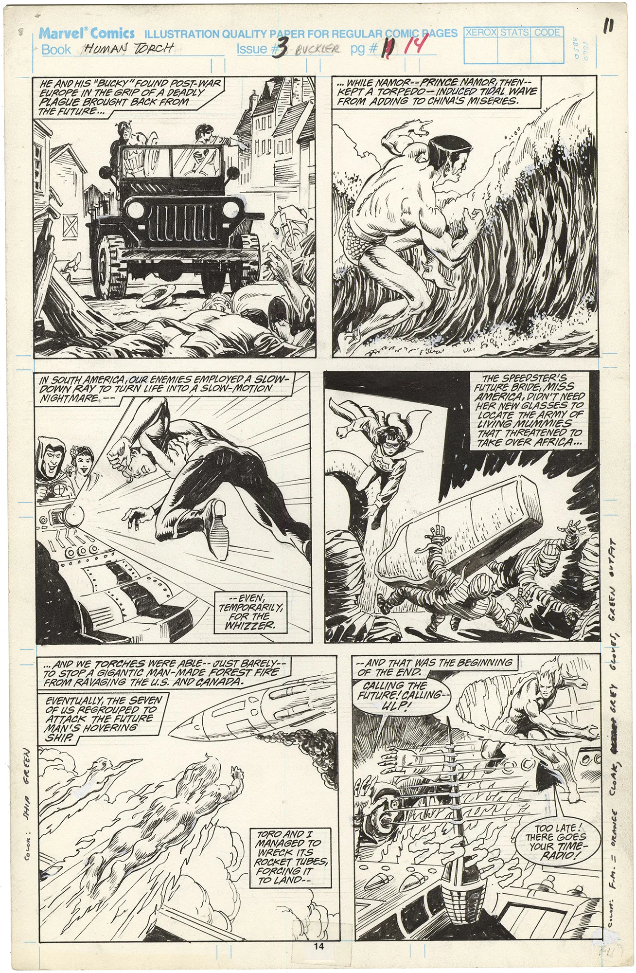 Saga of Human Torch 3 p14