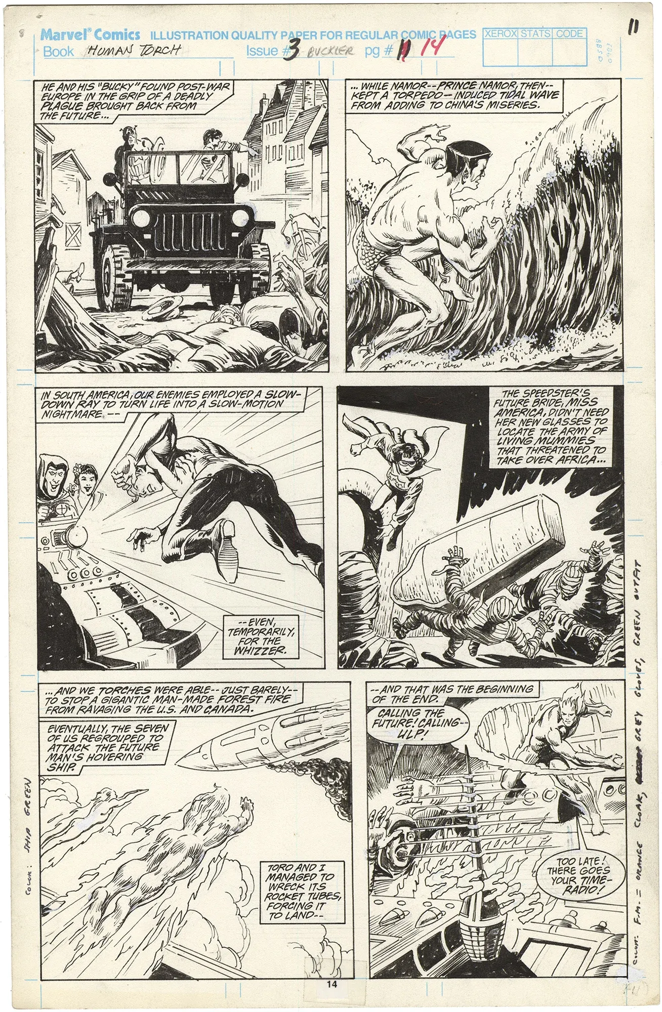 Saga of Human Torch 3 p14