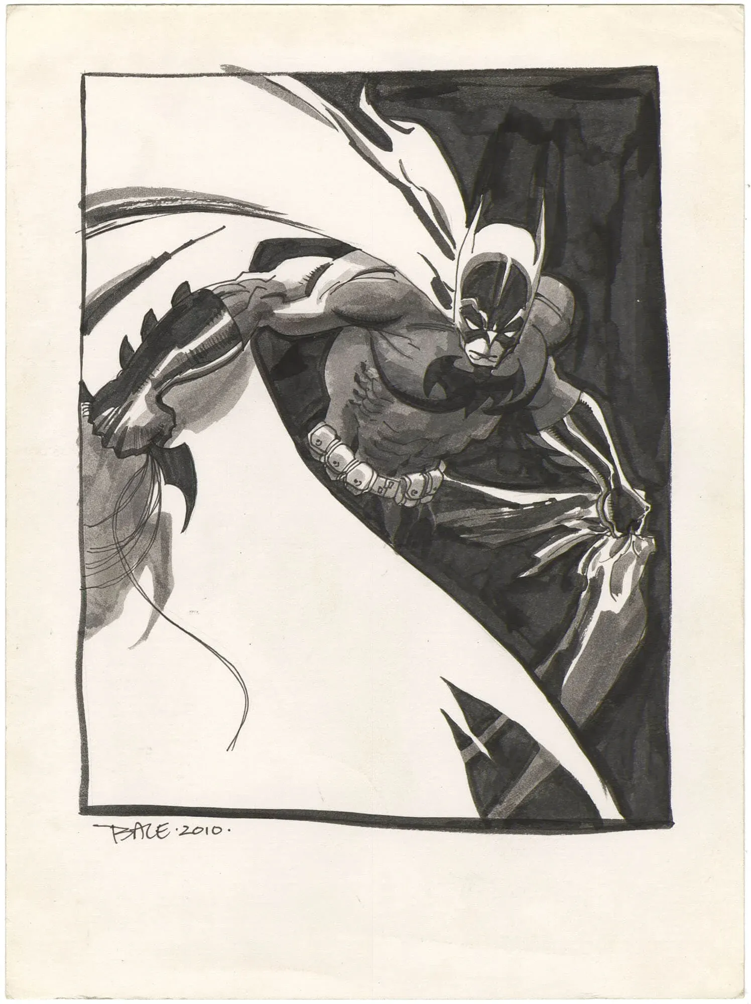 Sale Batman Illustration (Signed)