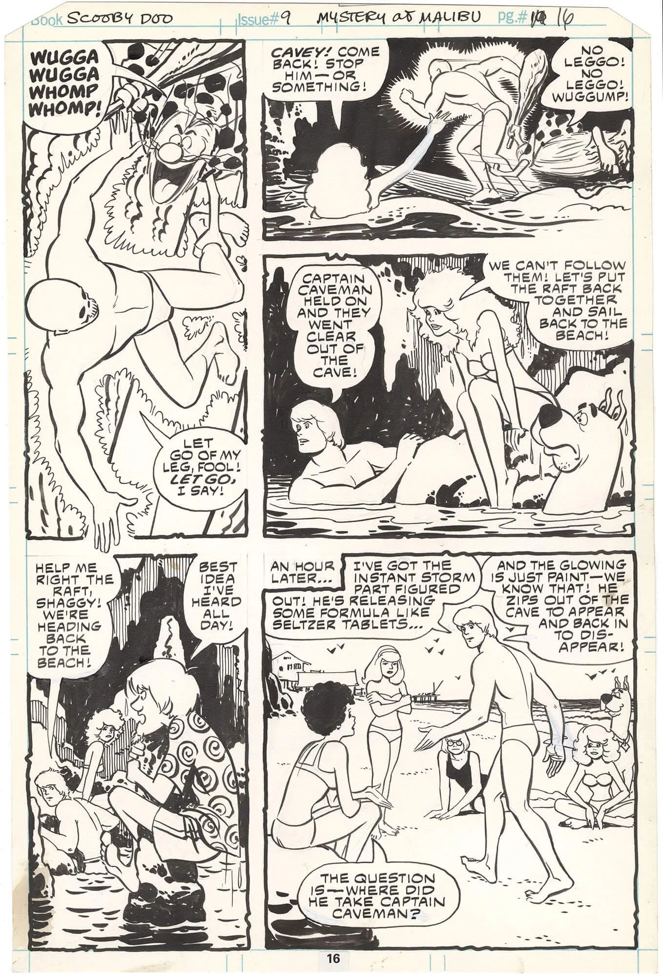 Scooby-Doo #9 p16 (Captain Caveman)