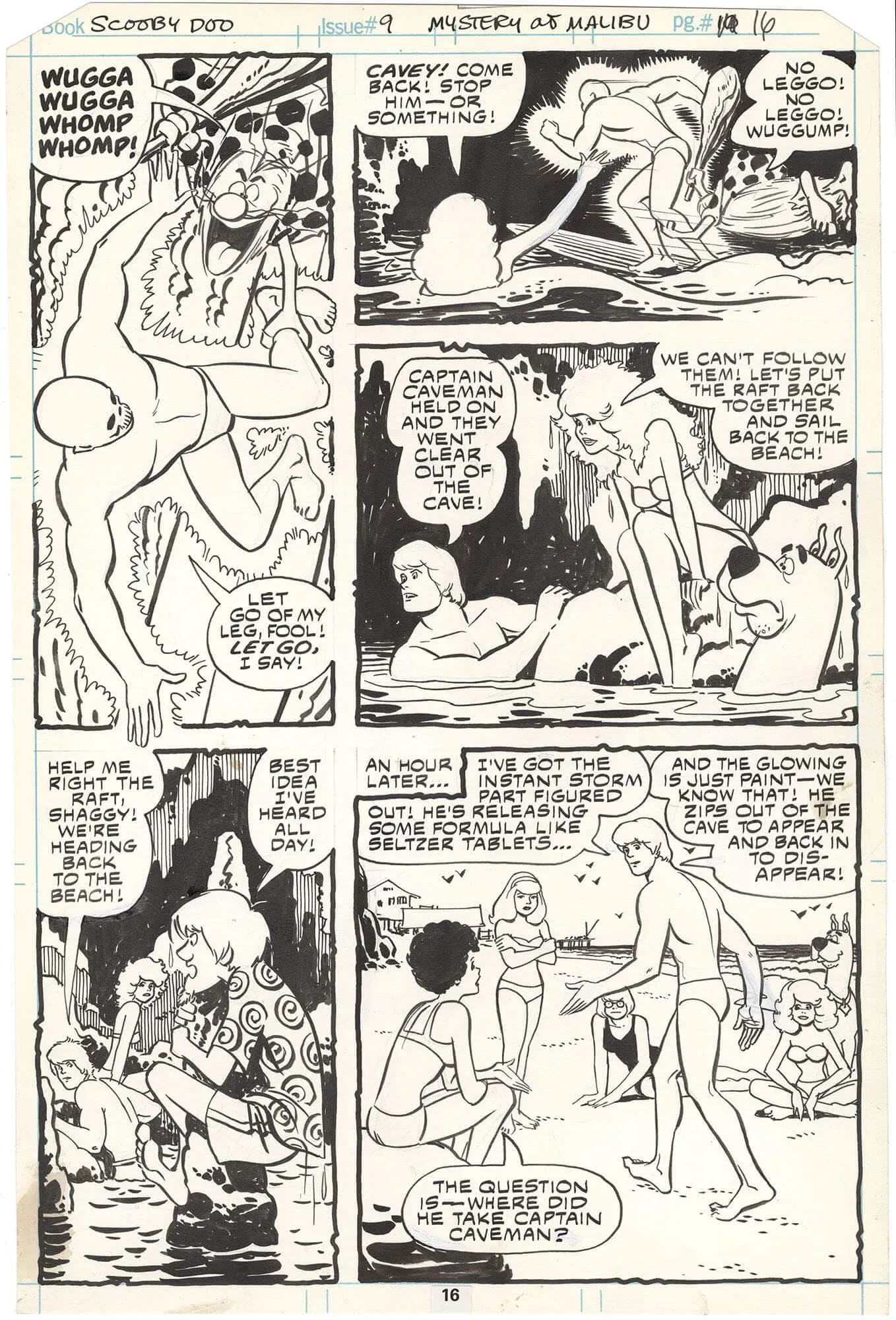 Scooby-Doo #9 p16 (Captain Caveman)