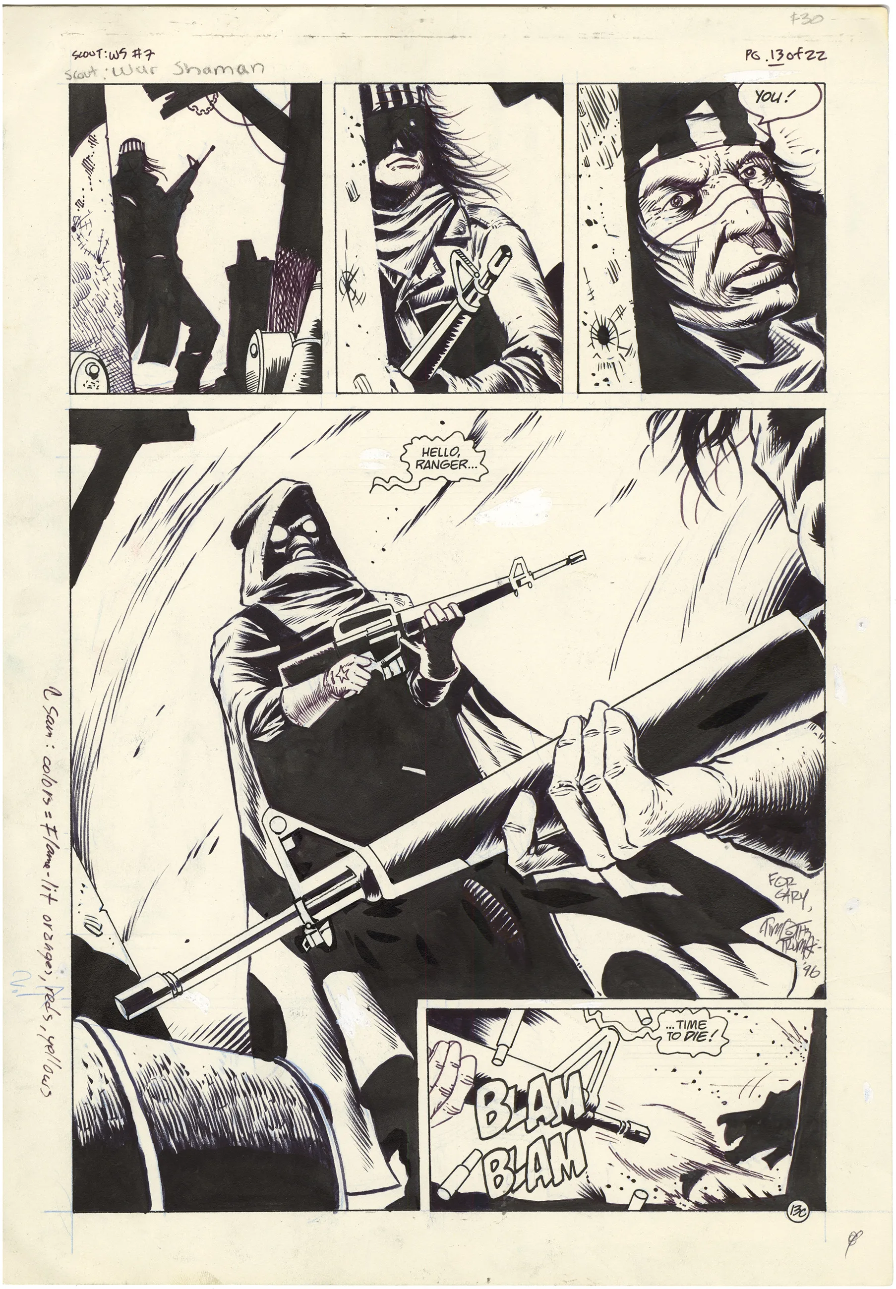 Scout: War Shaman #7 p13