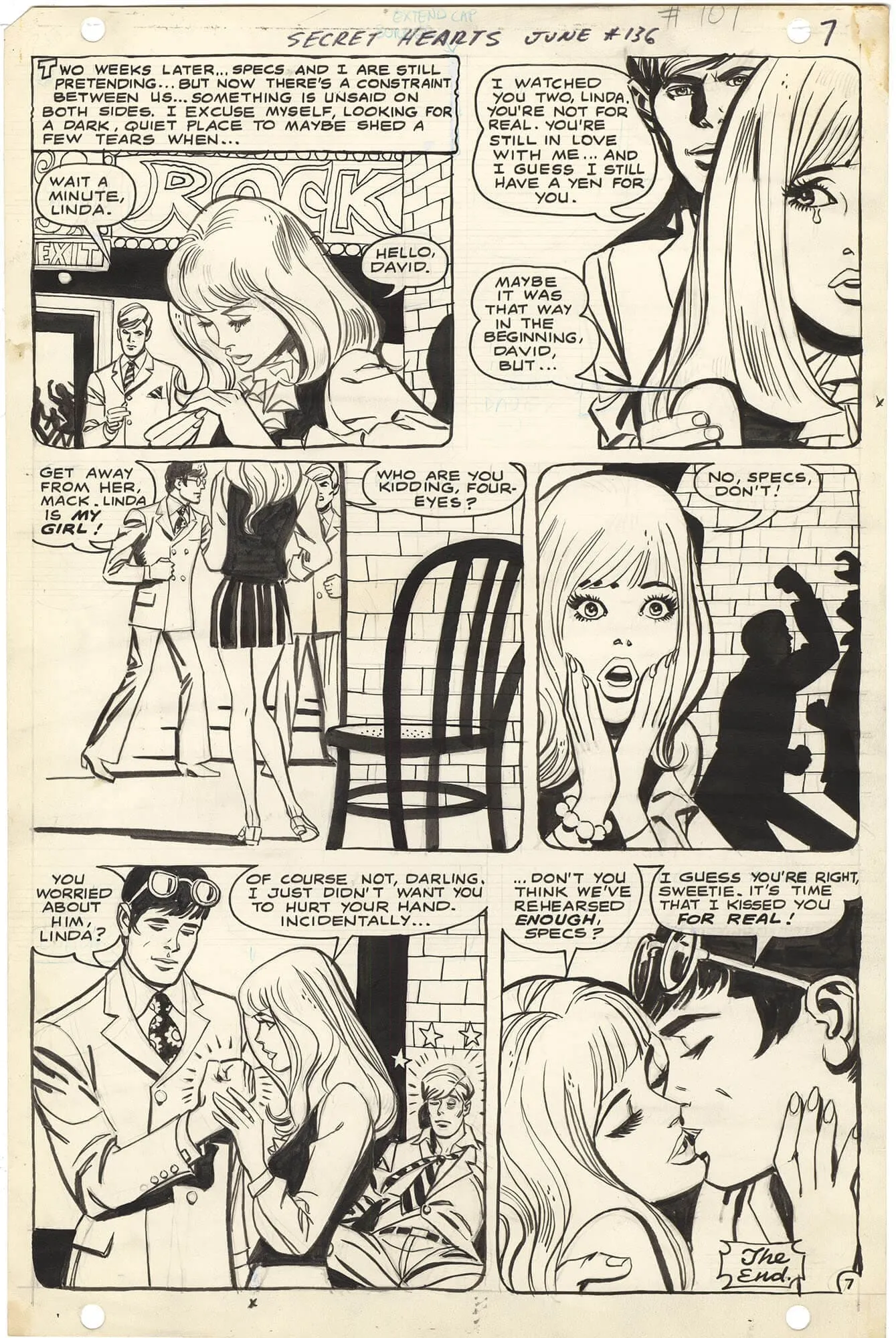 Secret Hearts #136 p7 (Adorable!!)