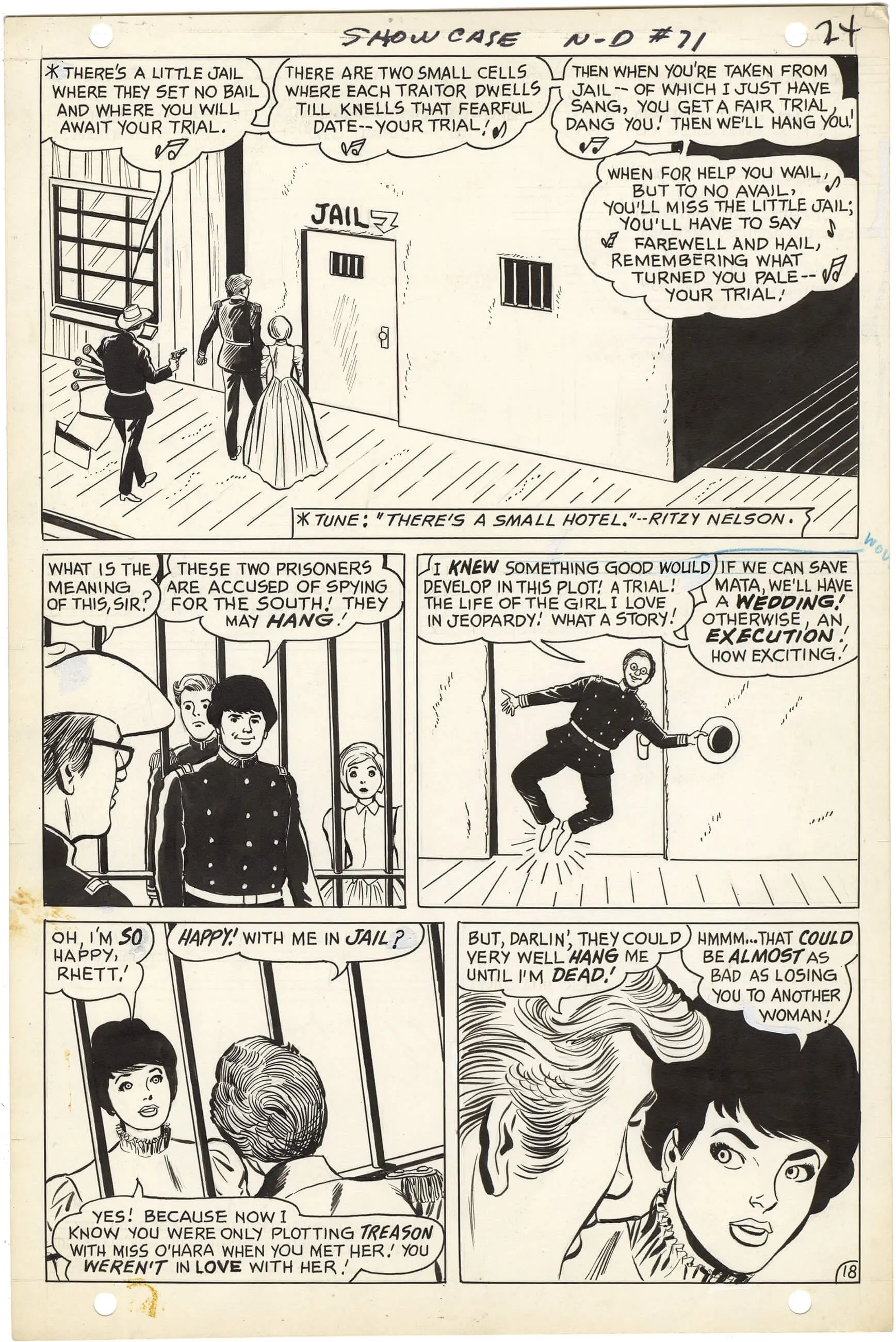 Showcase #71 P18 Comic Art