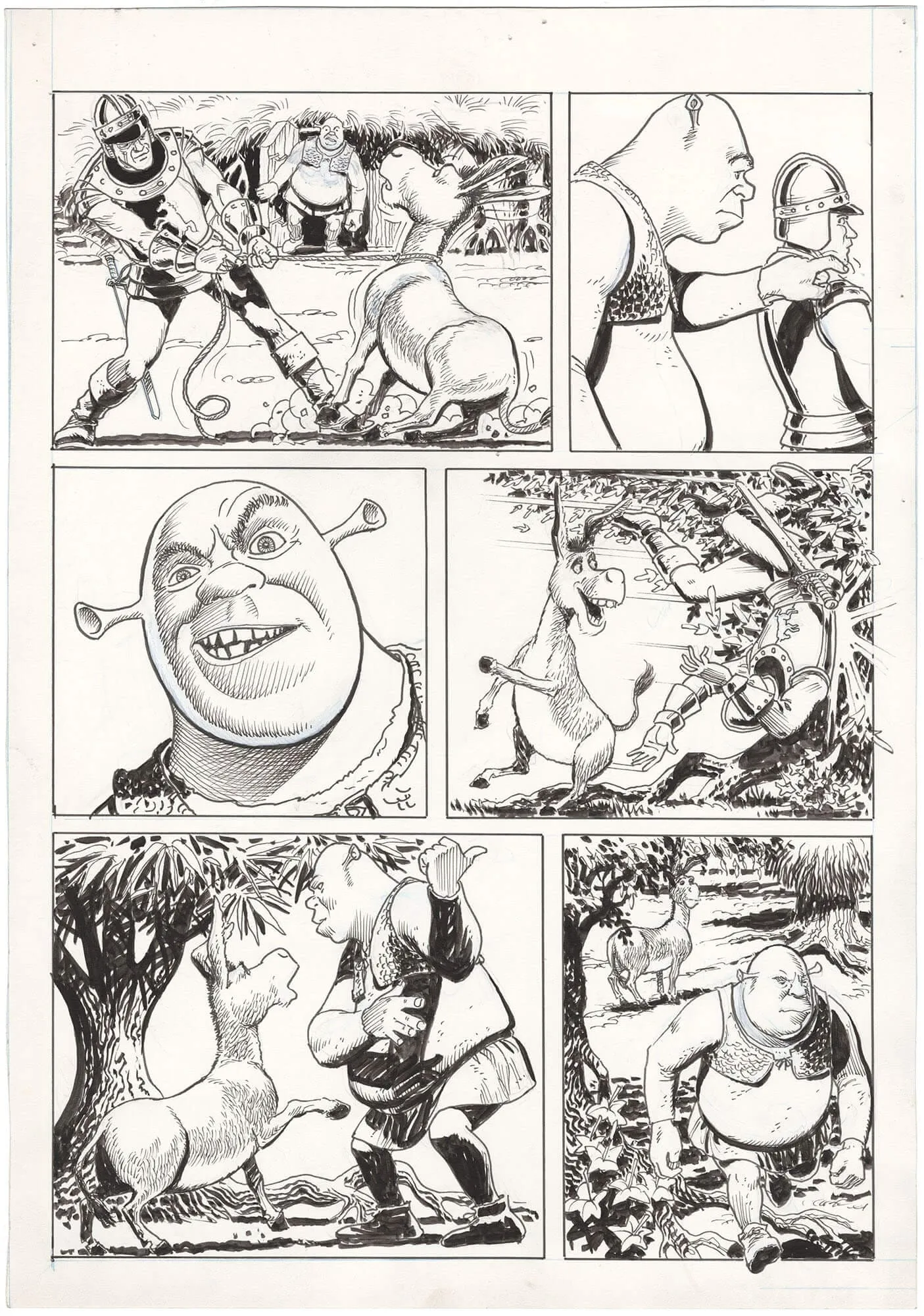 Ramon Bachs | Shrek #1 Interior Page | Nostalgic Investments